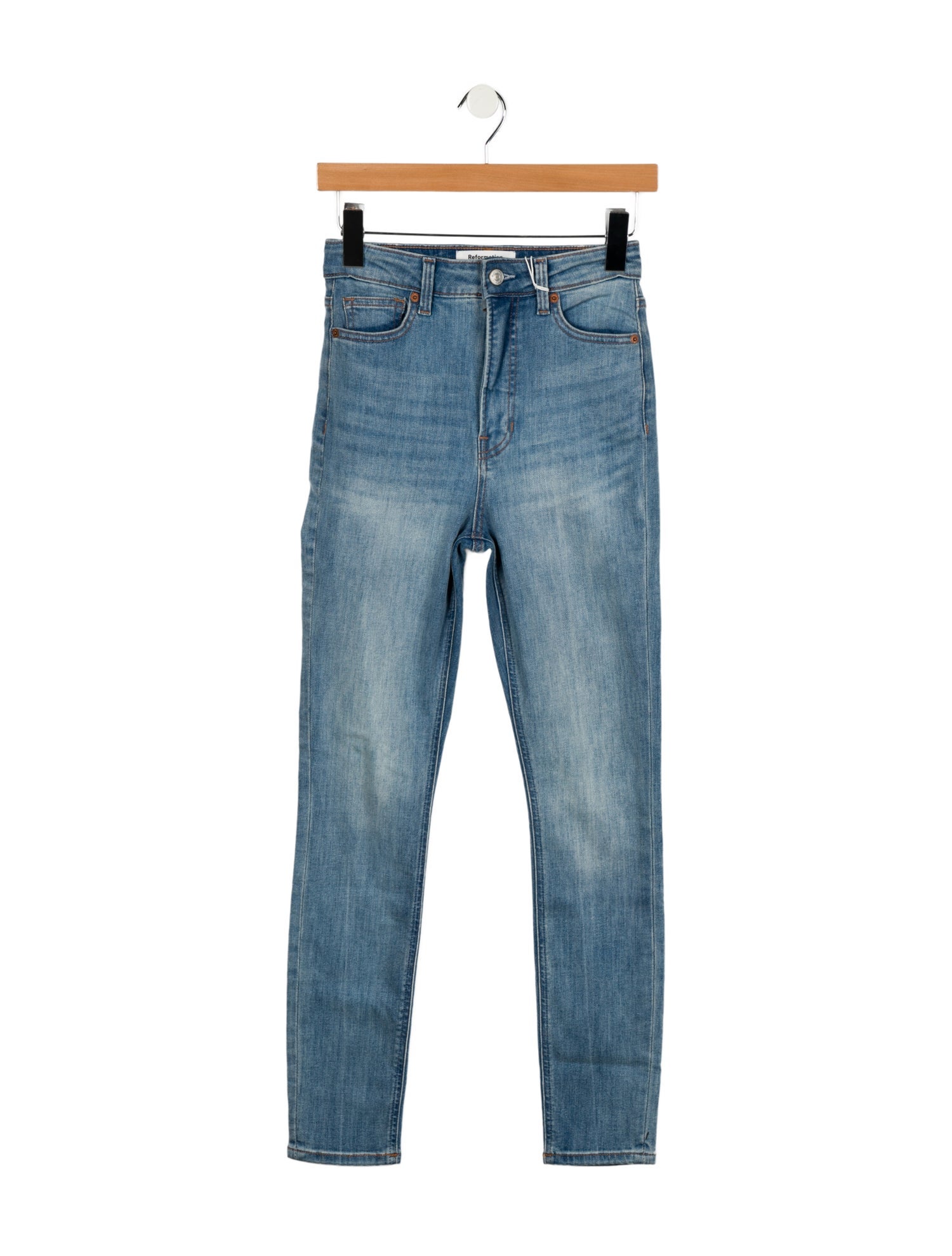 Reformation High-Rise Skinny Leg Jeans