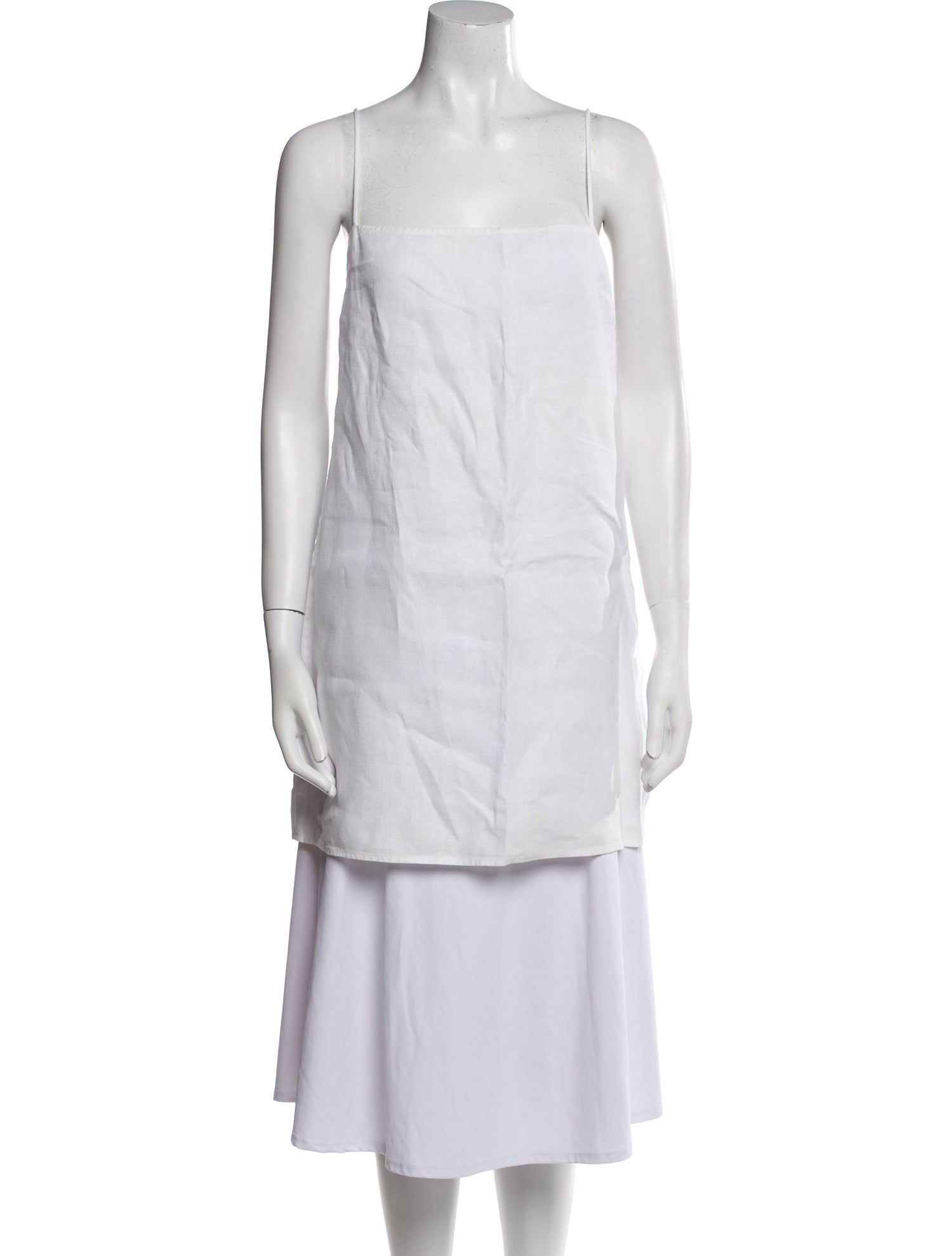 Reformation Linen Square Neckline Tunic