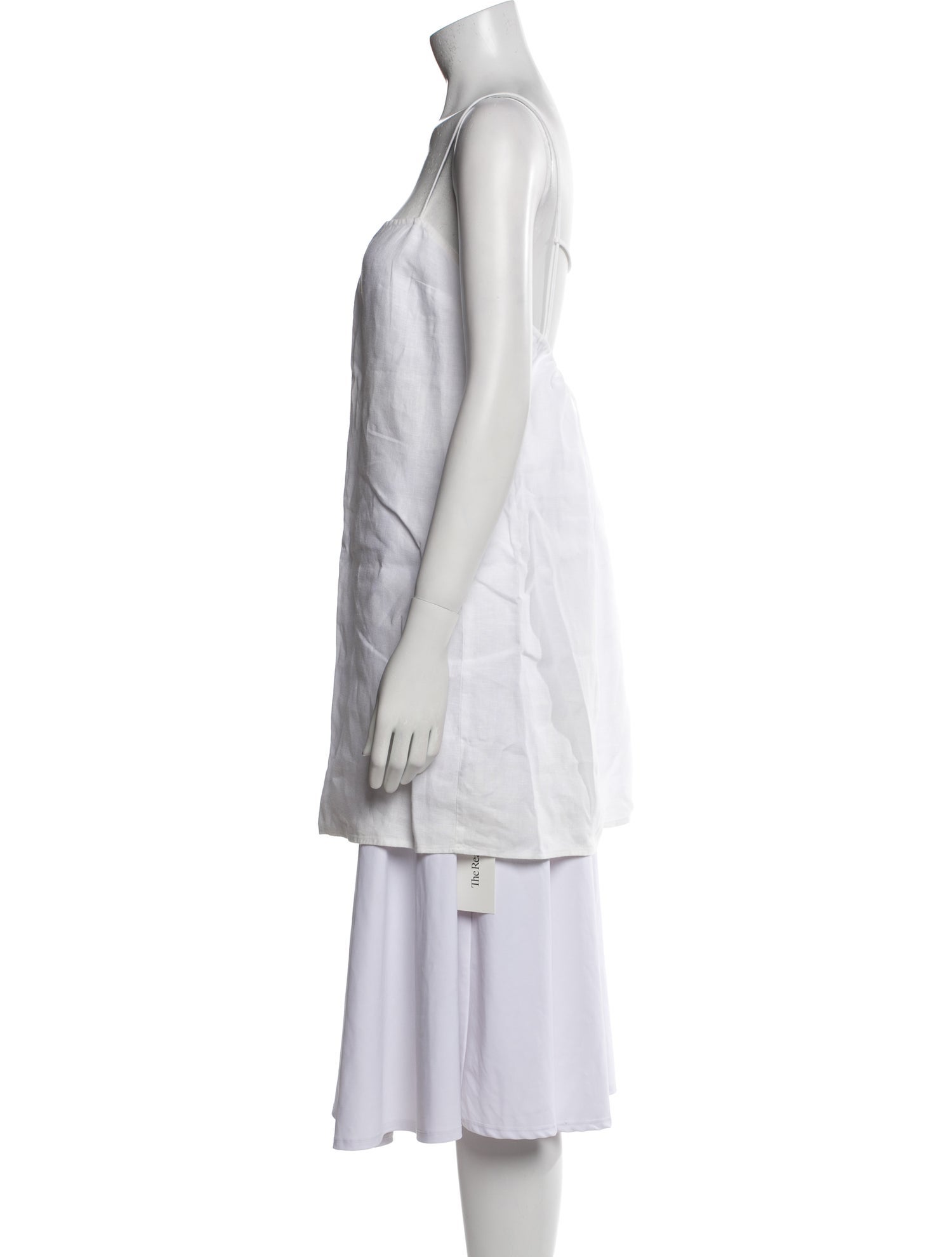 Reformation Linen Square Neckline Tunic