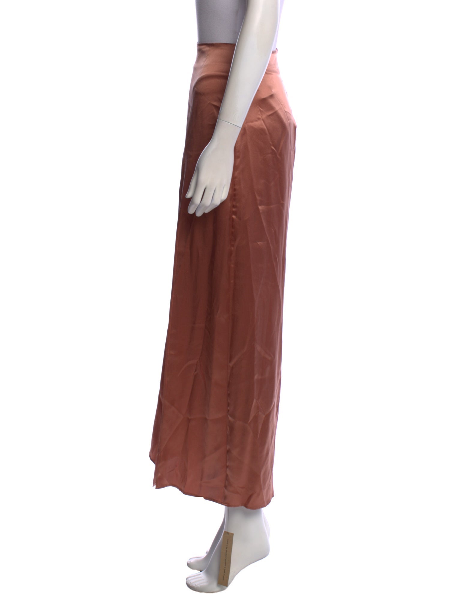 Reformation Silk Midi Length Skirt