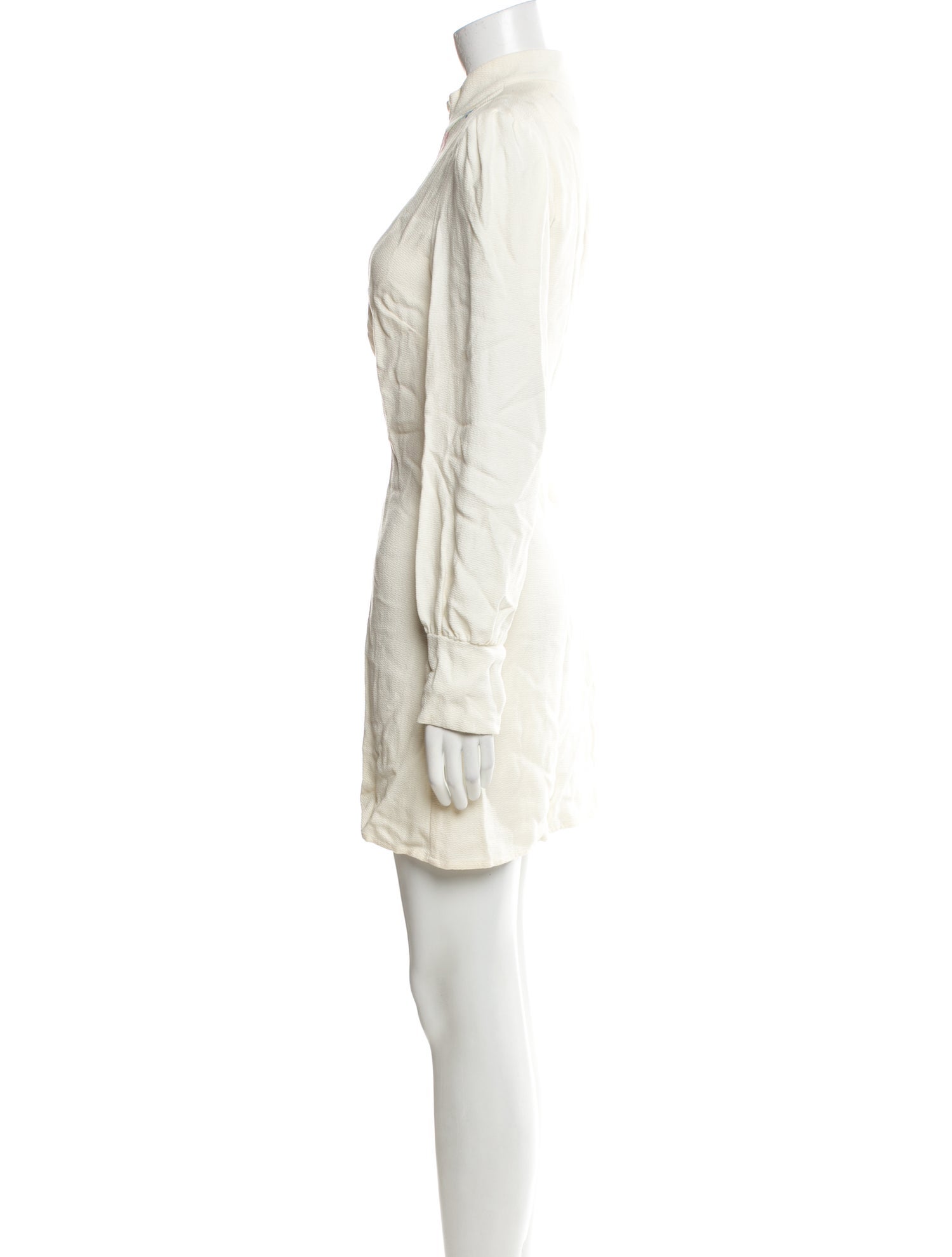 Reformation Graphic Print Mini Dress