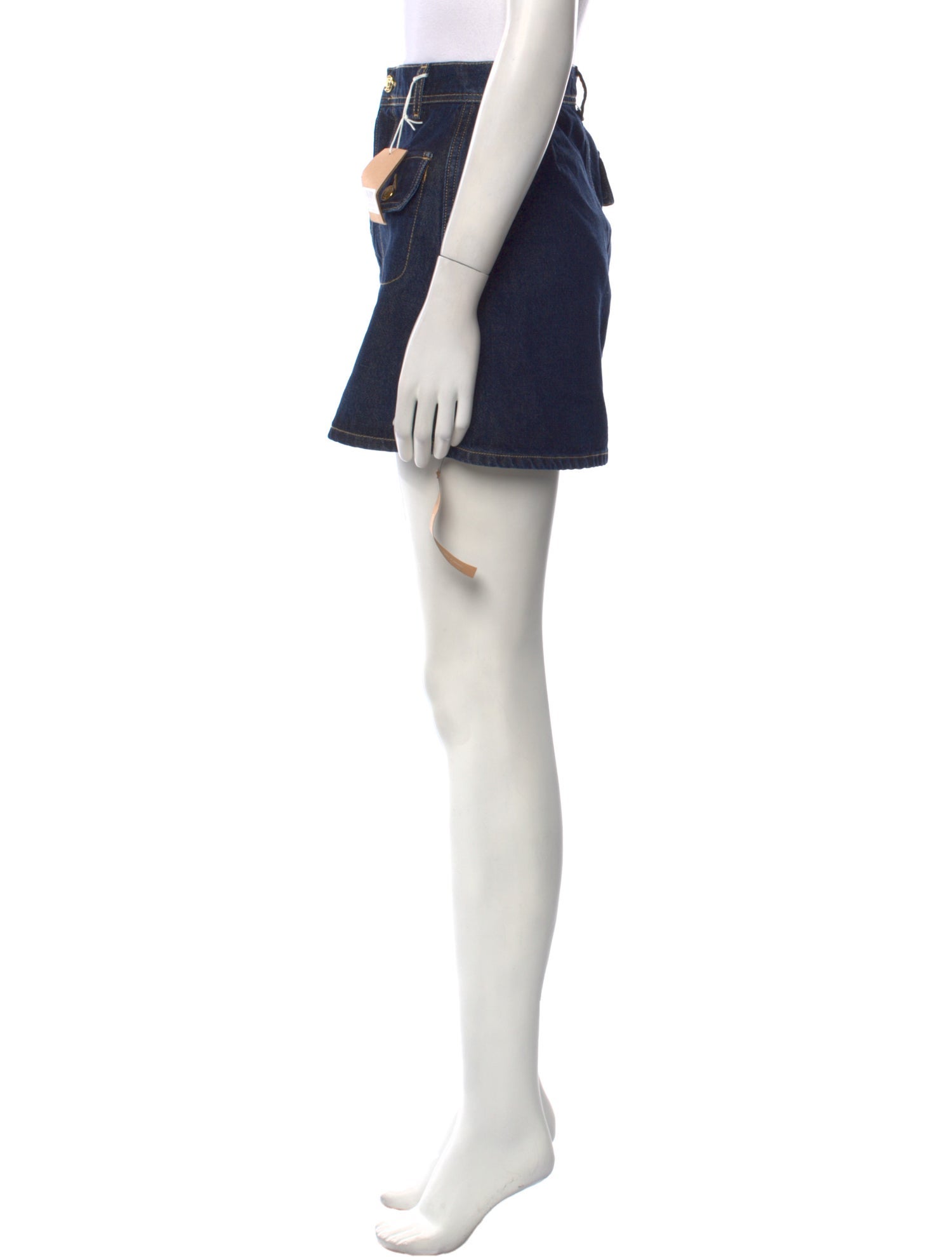 Reformation Distressed Accents Mini Skirt w/ Tags