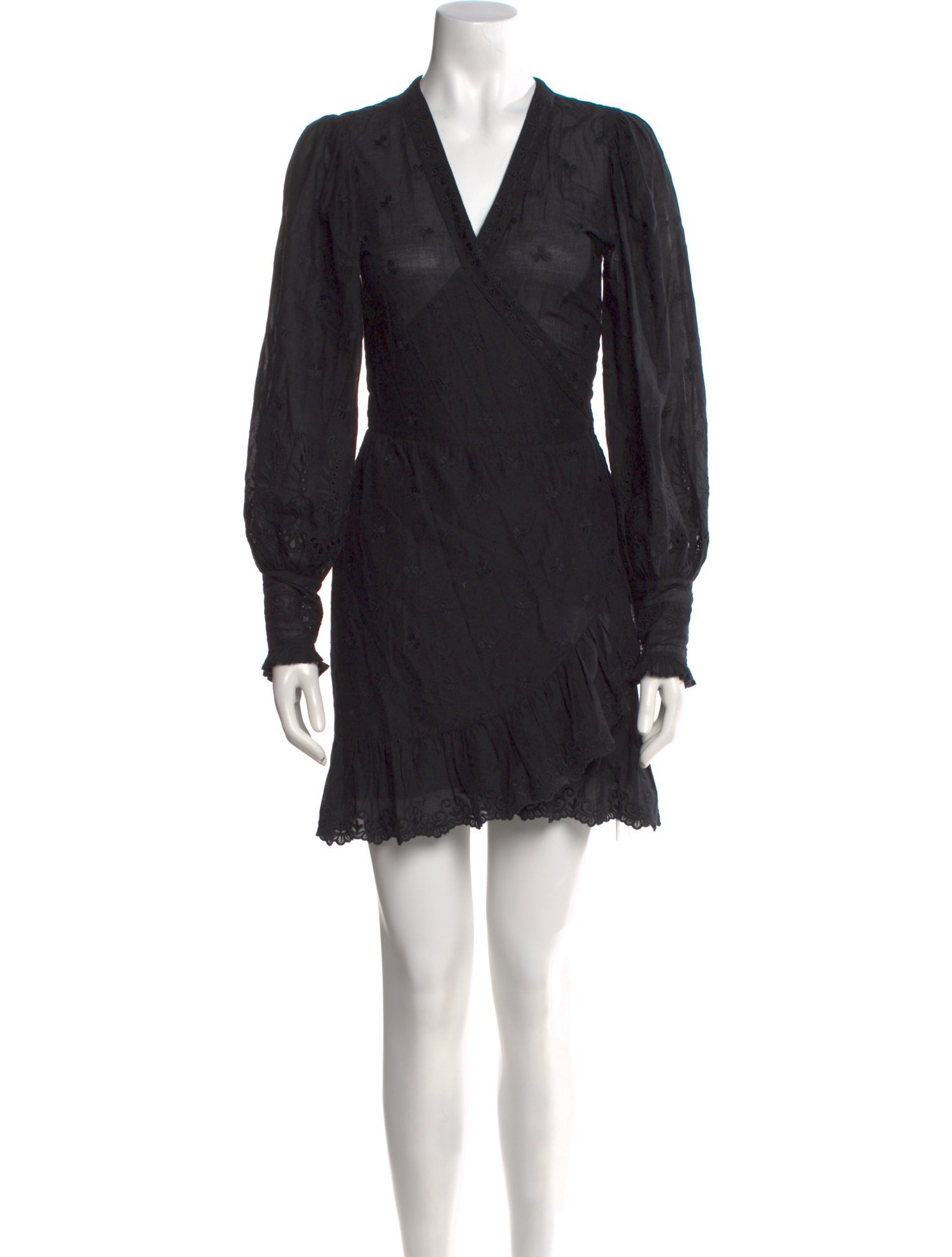 Reformation V-Neck Mini Dress