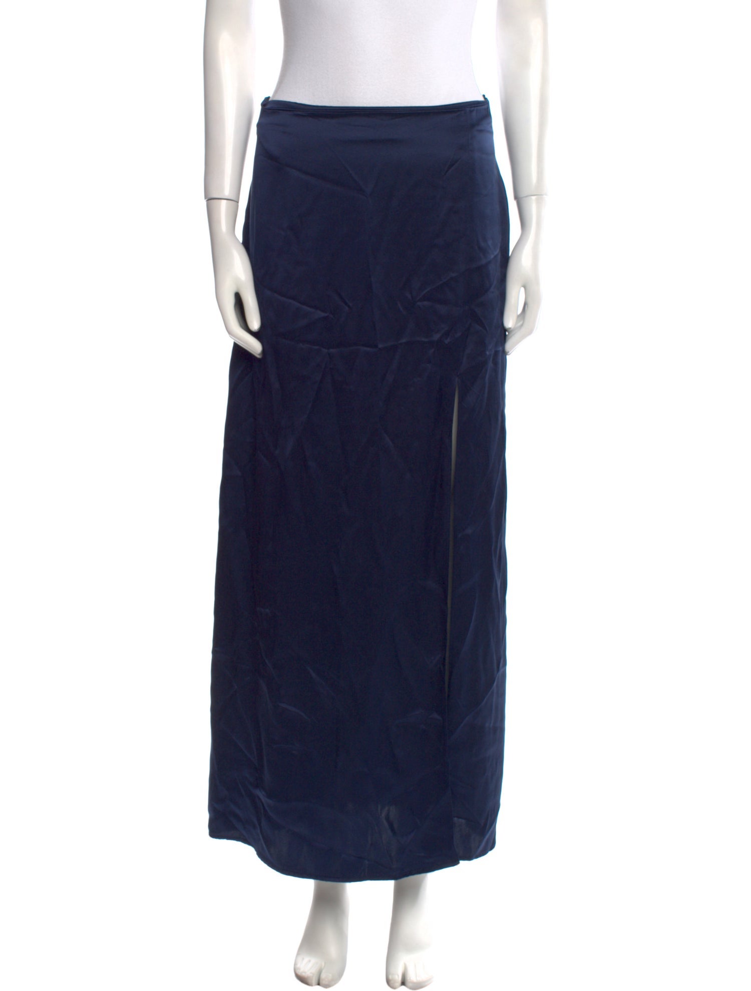 Reformation Silk Midi Length Skirt