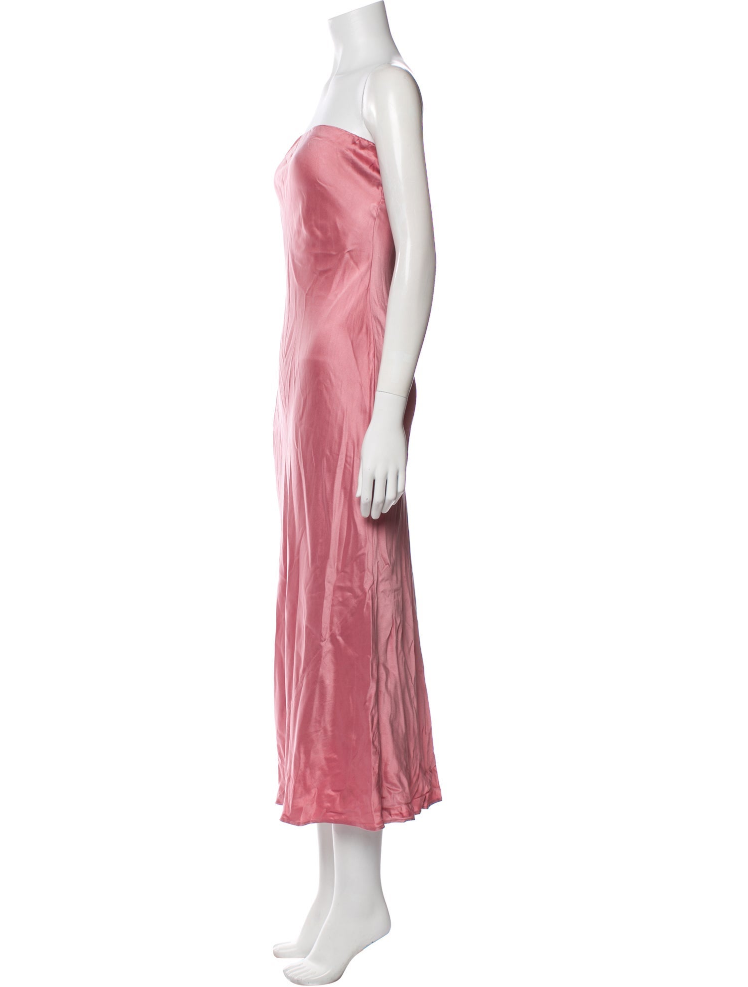 Reformation Silk Midi Length Dress