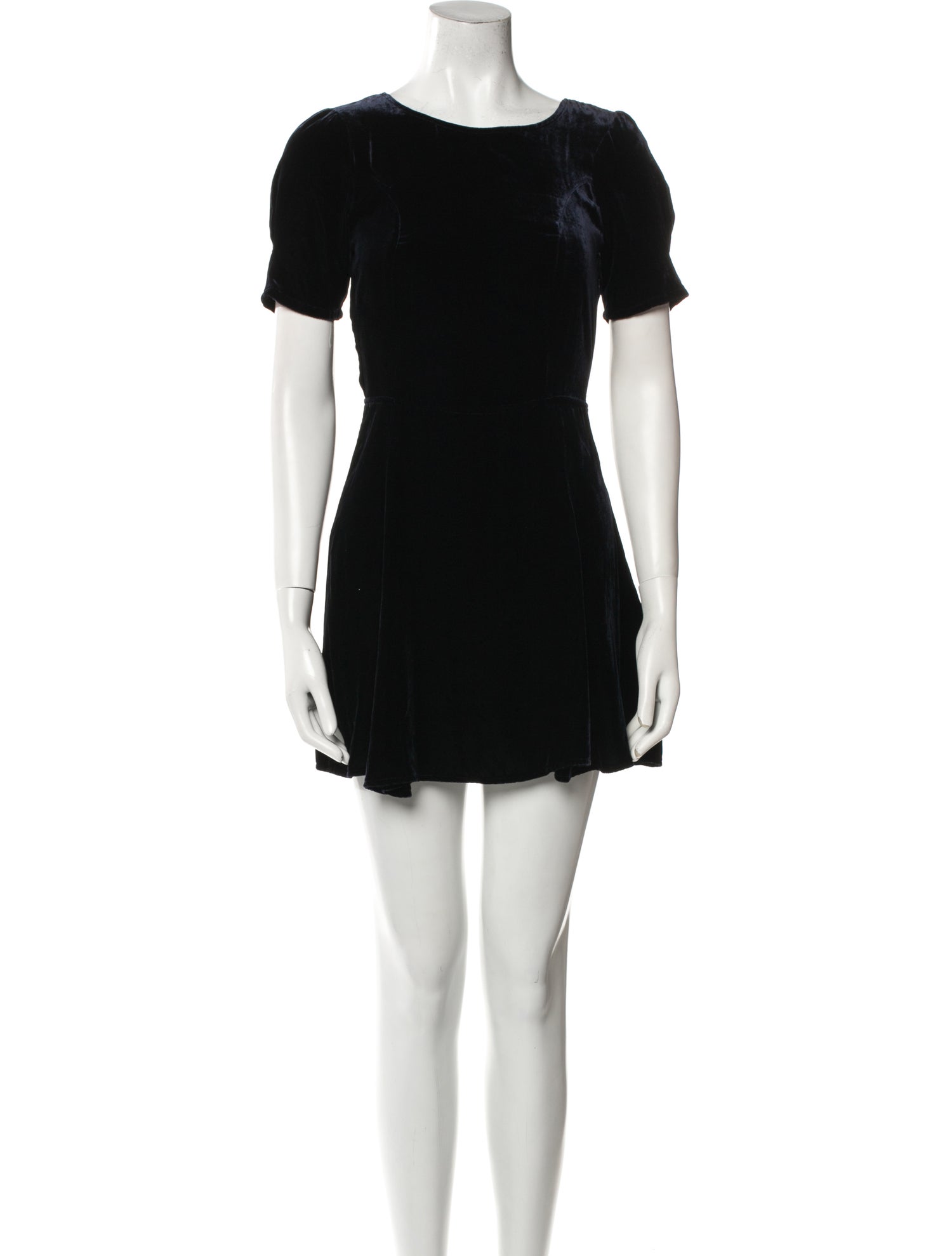 Reformation Velvet Mini Dress