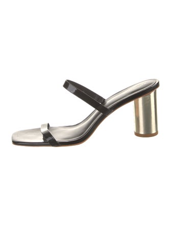 Reformation Patent Leather Slides