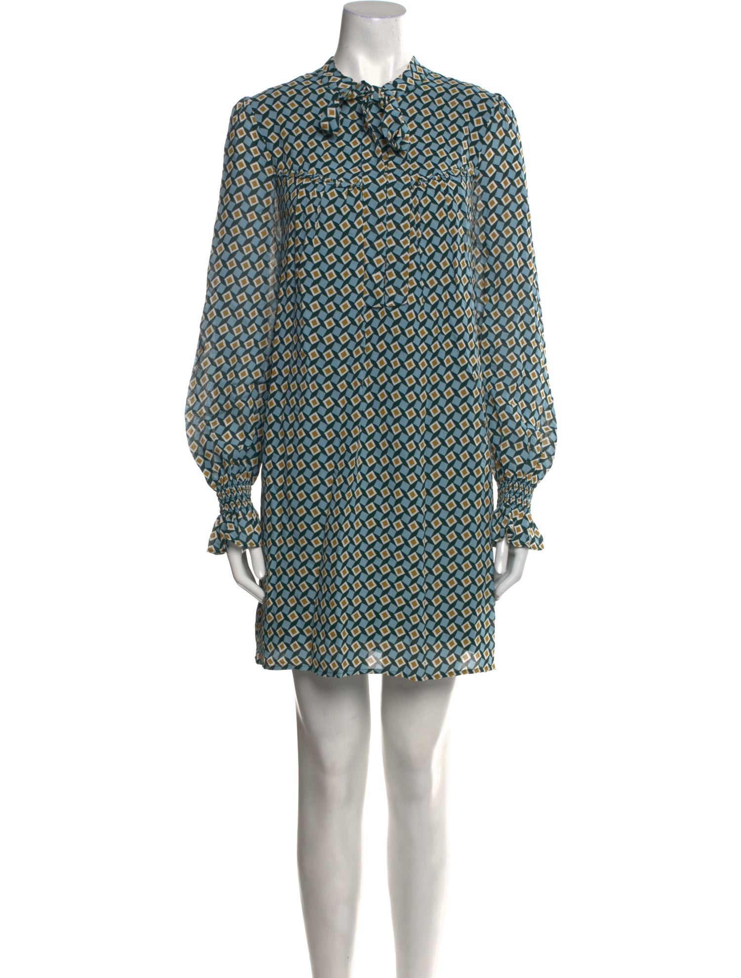 Reformation Printed Mini Dress