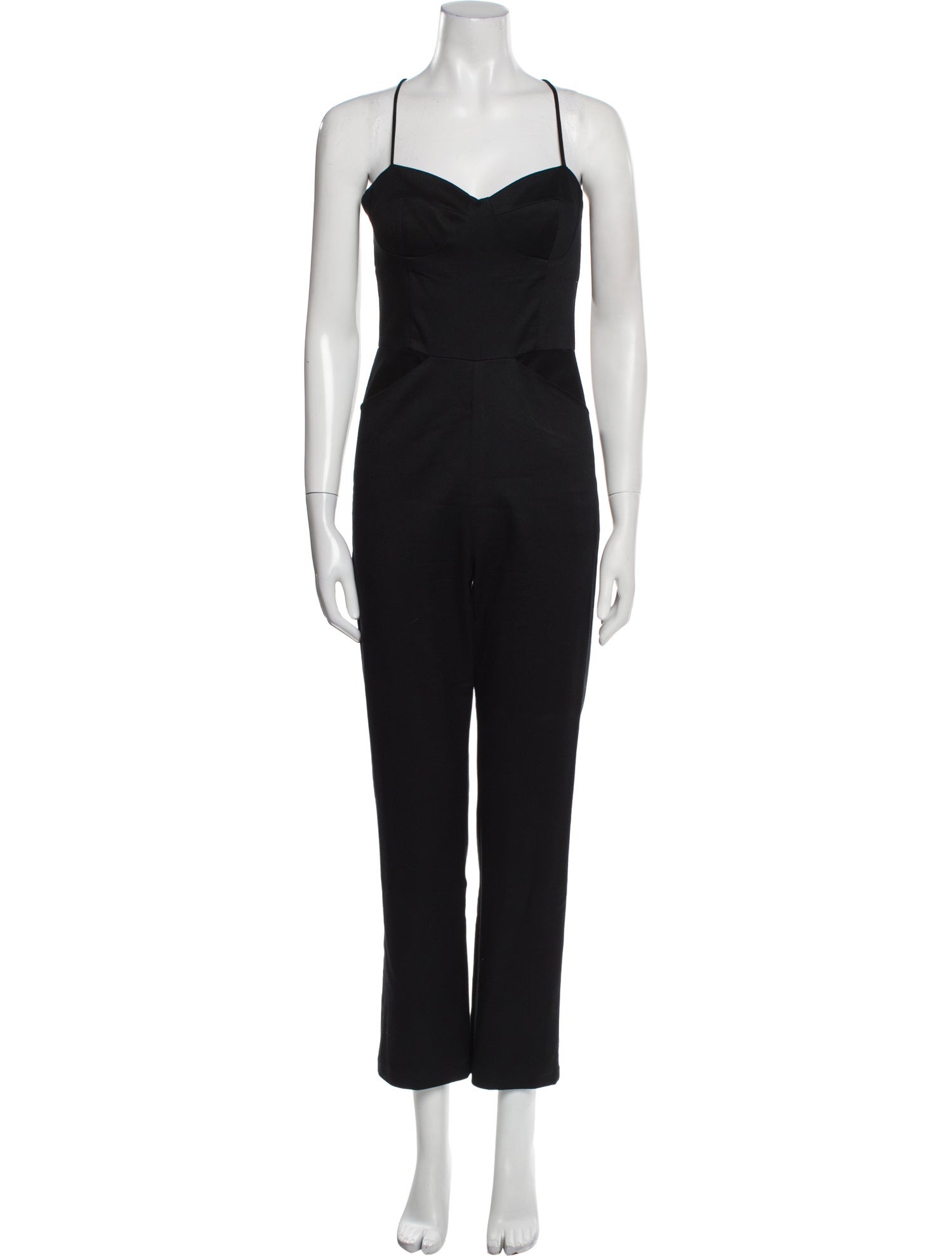 Reformation Square Neckline Jumpsuit