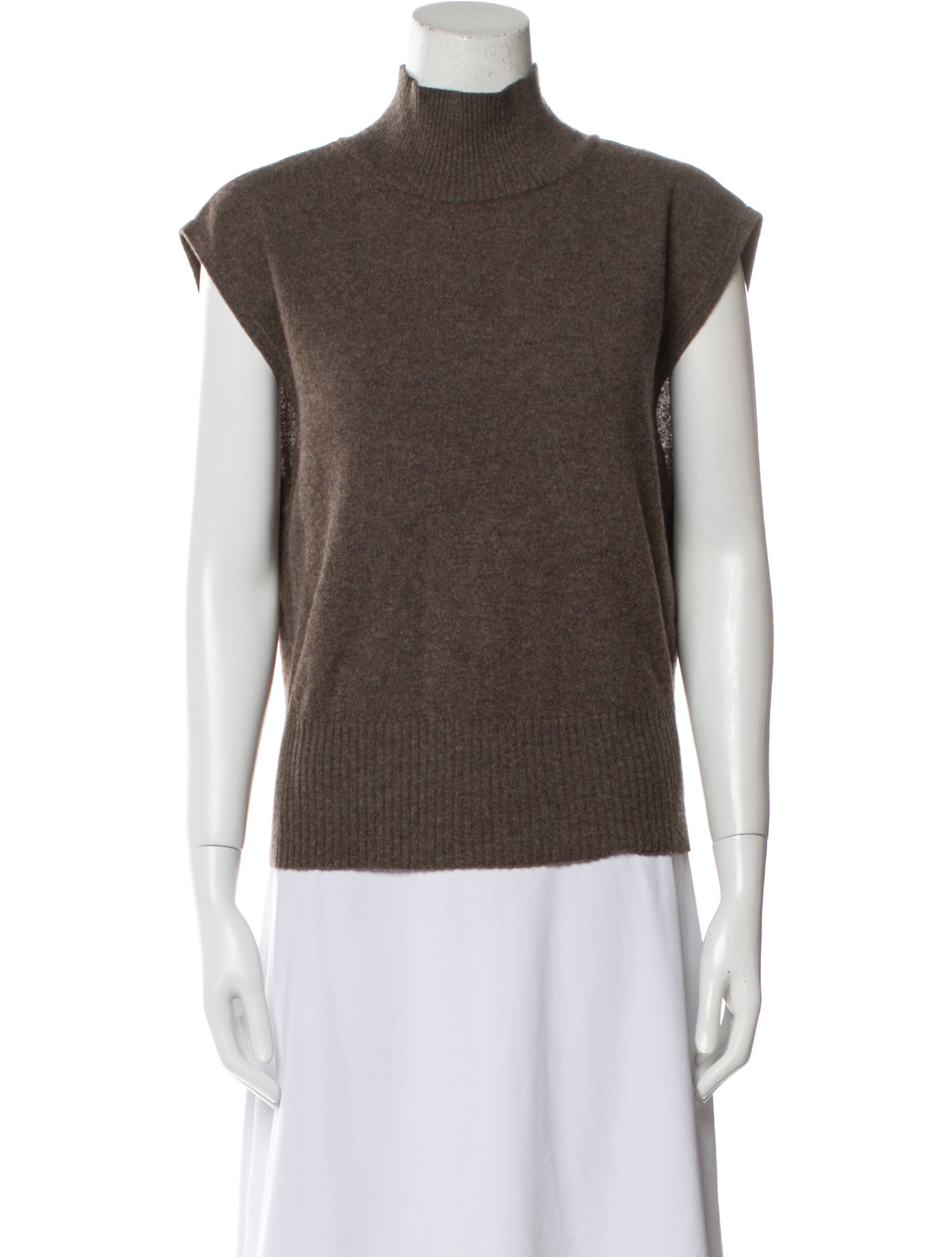 Reformation Cashmere Mock Neck Sweater