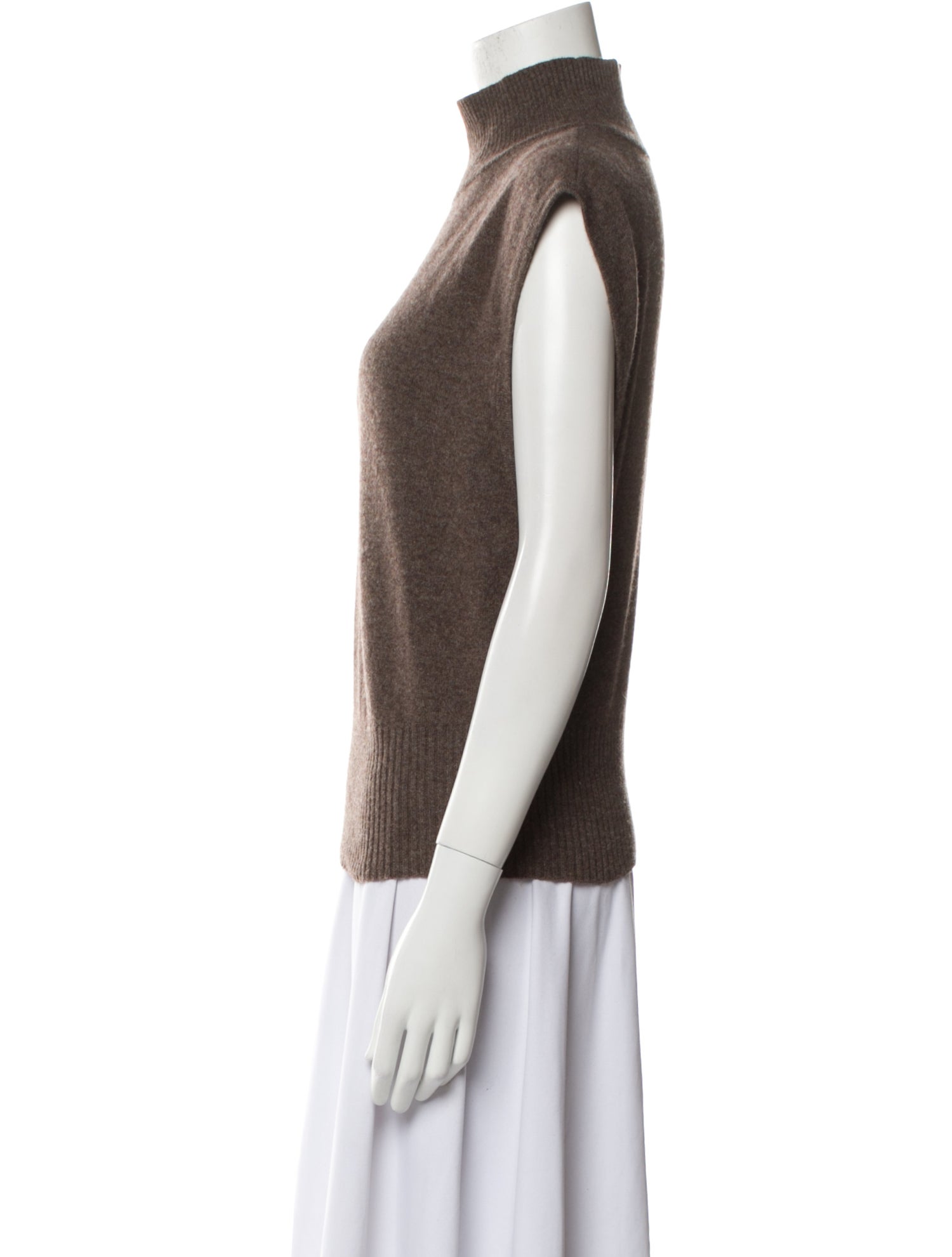 Reformation Cashmere Mock Neck Sweater