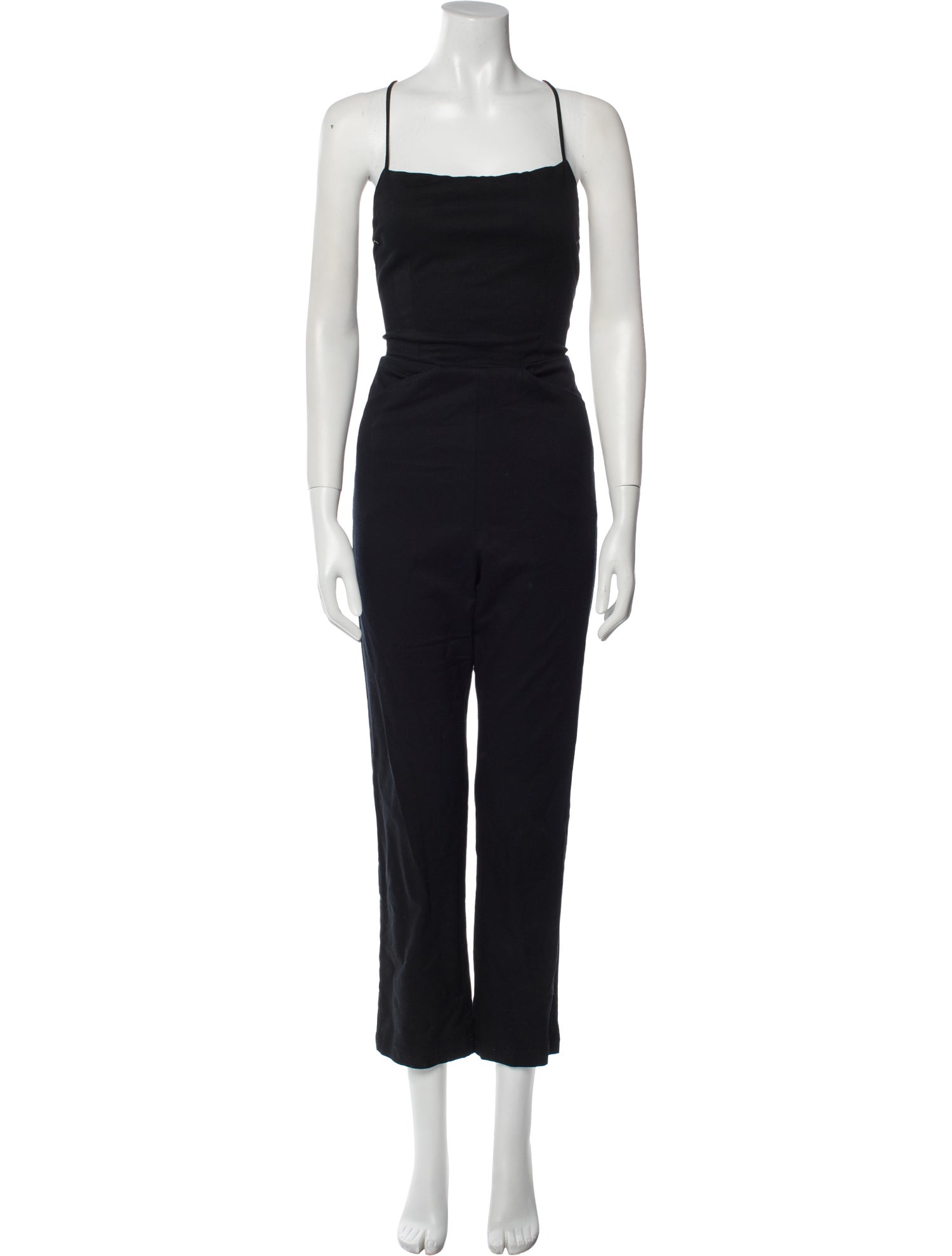 Reformation Square Neckline Jumpsuit