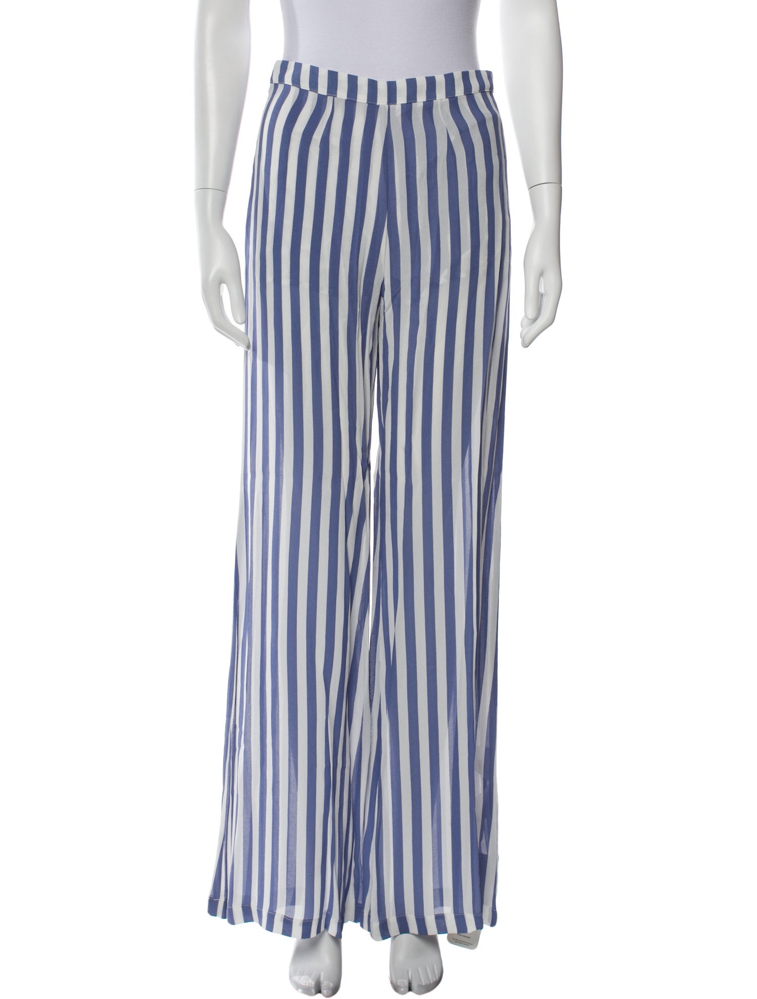 Reformation Striped Wide Leg Pants