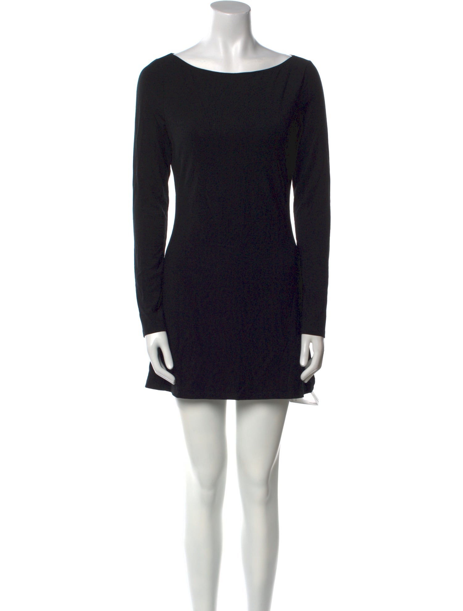 Reformation Bateau Neckline Mini Dress