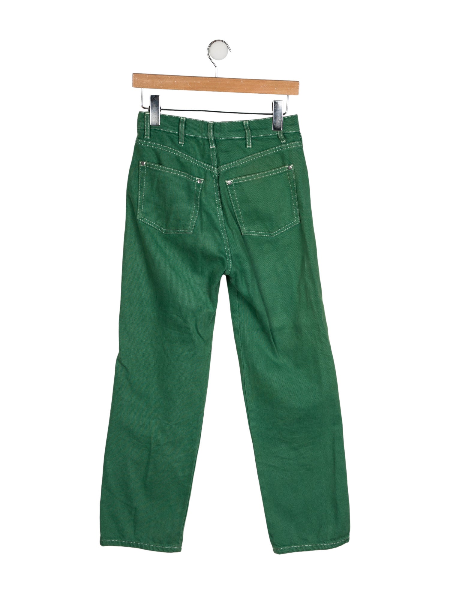 Reformation Mid-Rise Straight Leg Jeans