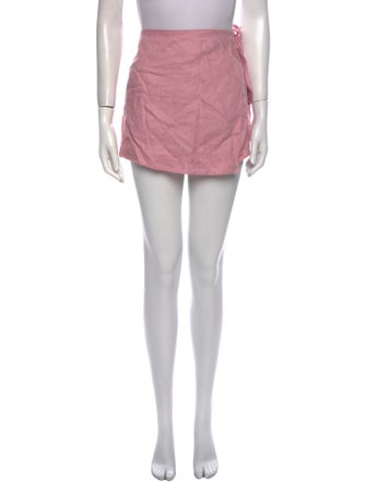 Reformation Linen Mini Shorts