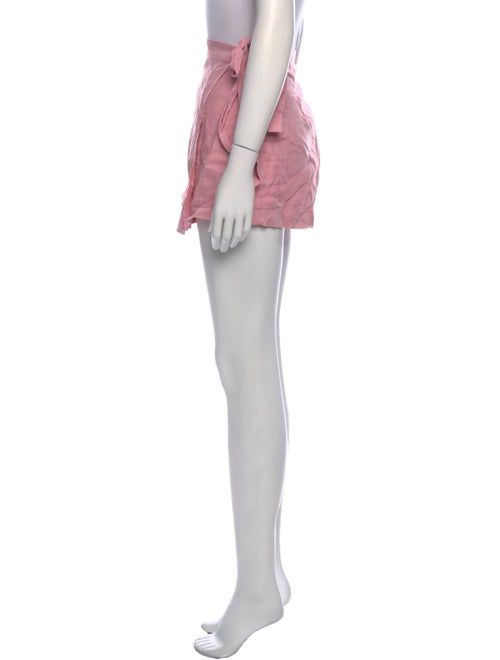 Reformation Linen Mini Shorts