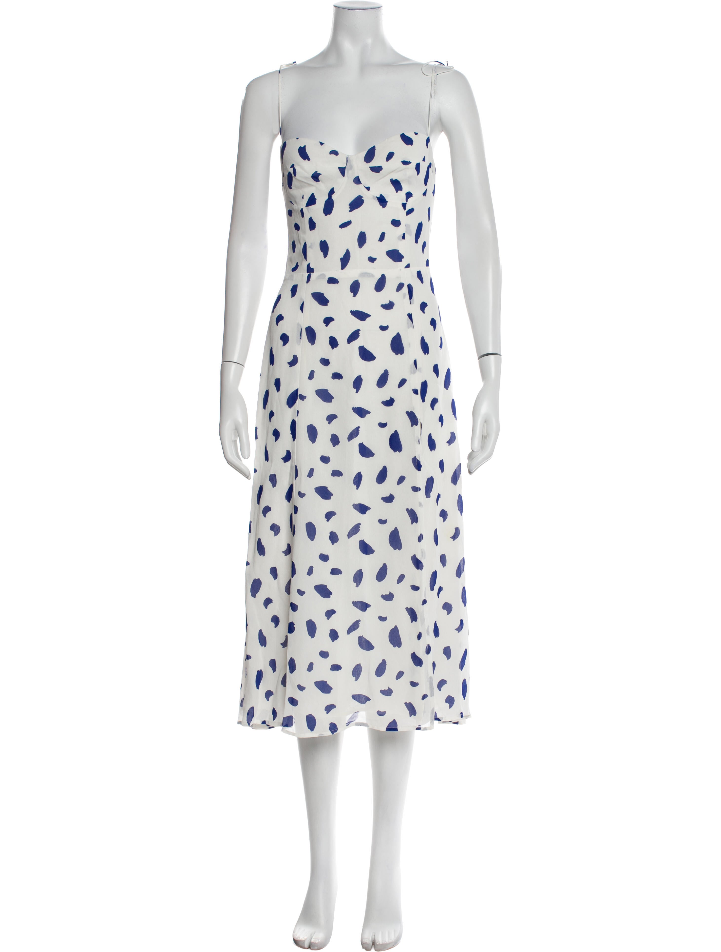 Reformation Printed Midi Length Dress