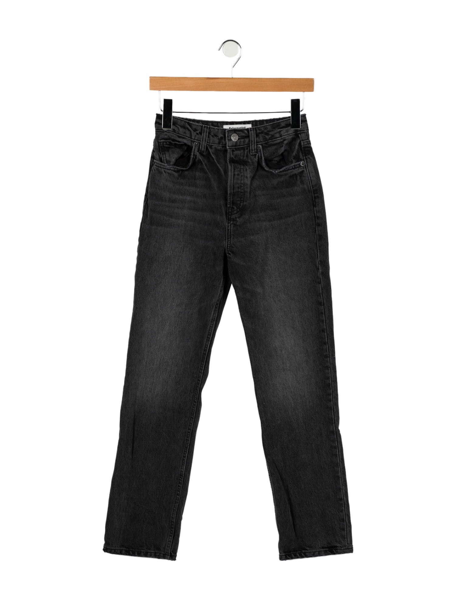 Reformation High-Rise Straight Leg Jeans
