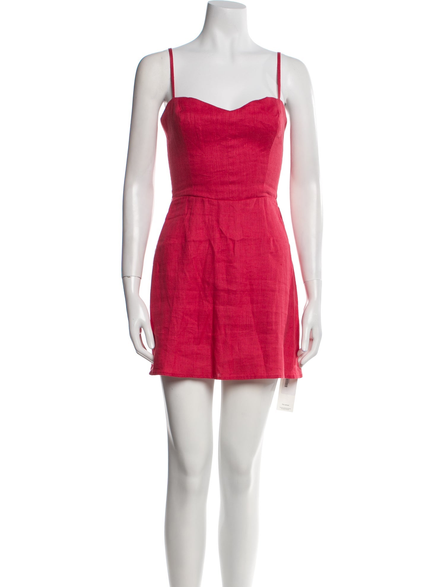 Reformation Square Neckline Mini Dress