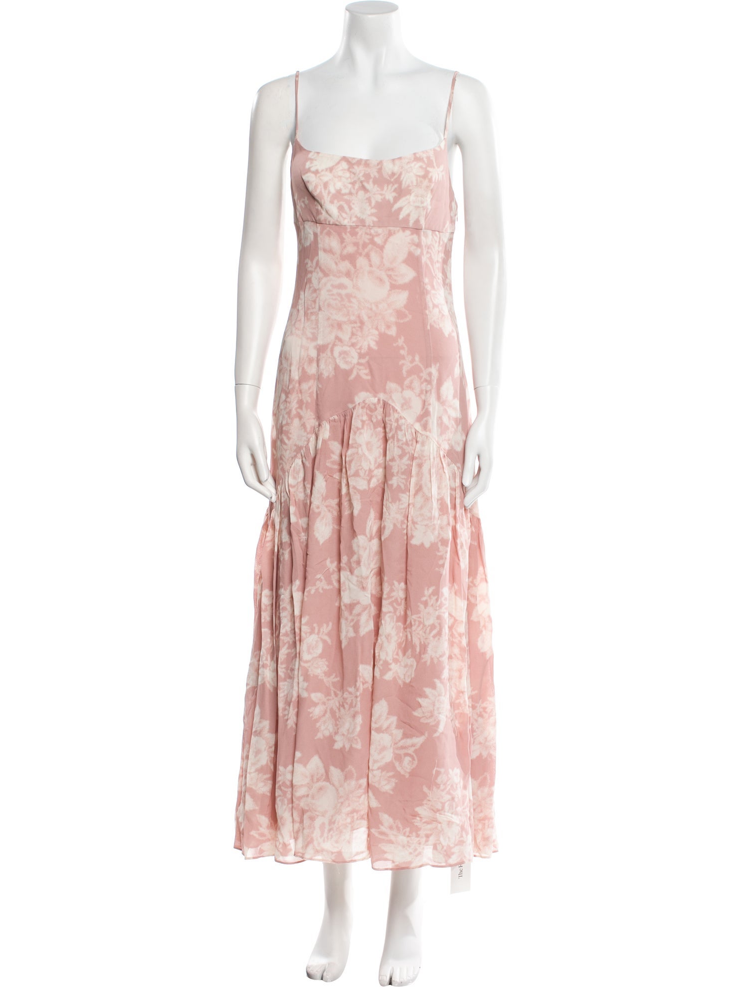 Reformation Floral Print Long Dress