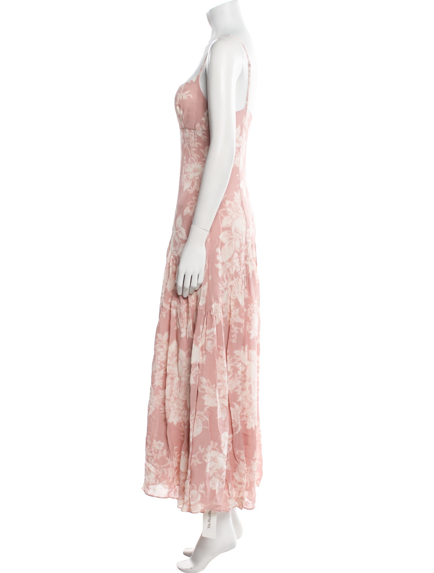 Reformation Floral Print Long Dress