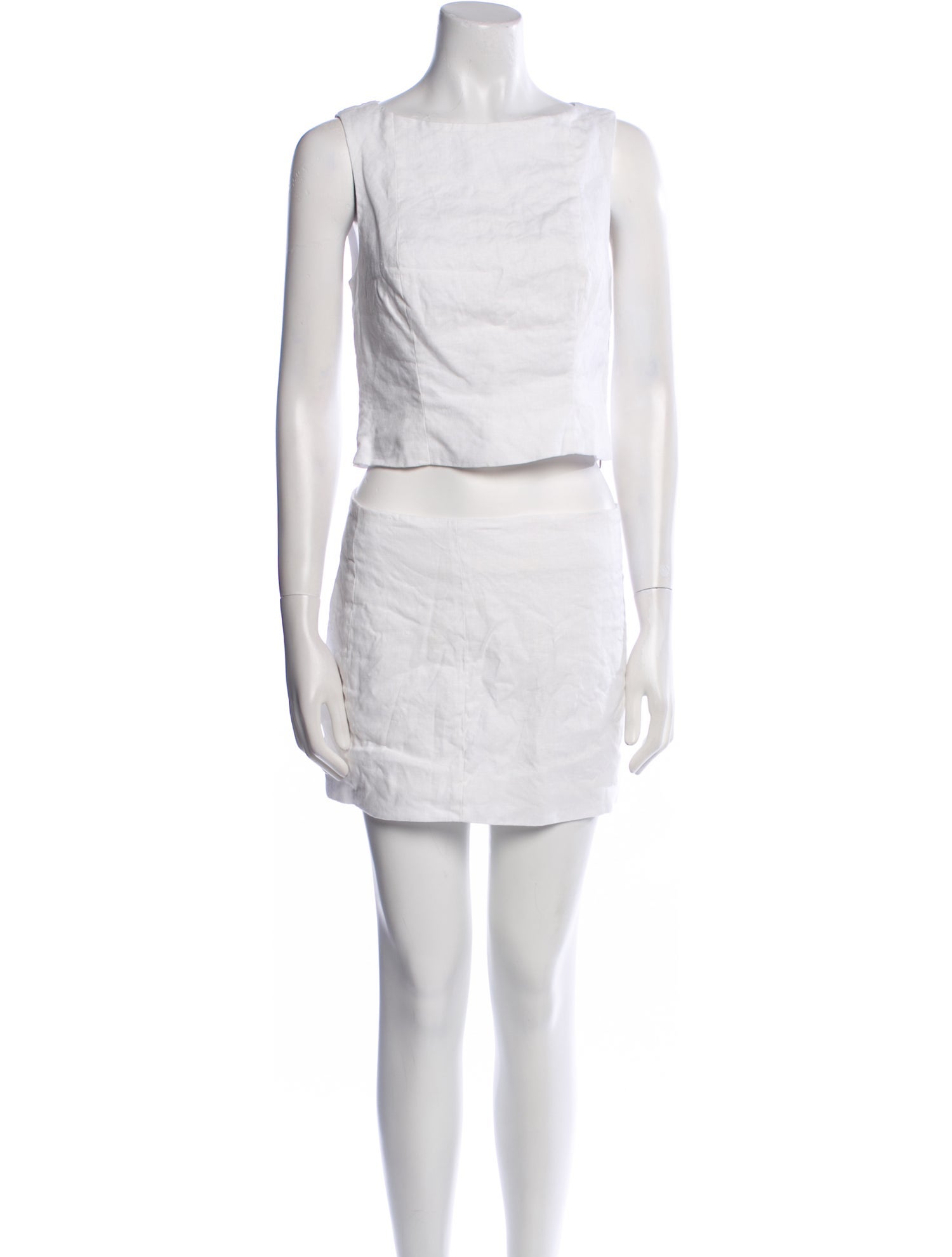 Reformation Linen Skirt Set