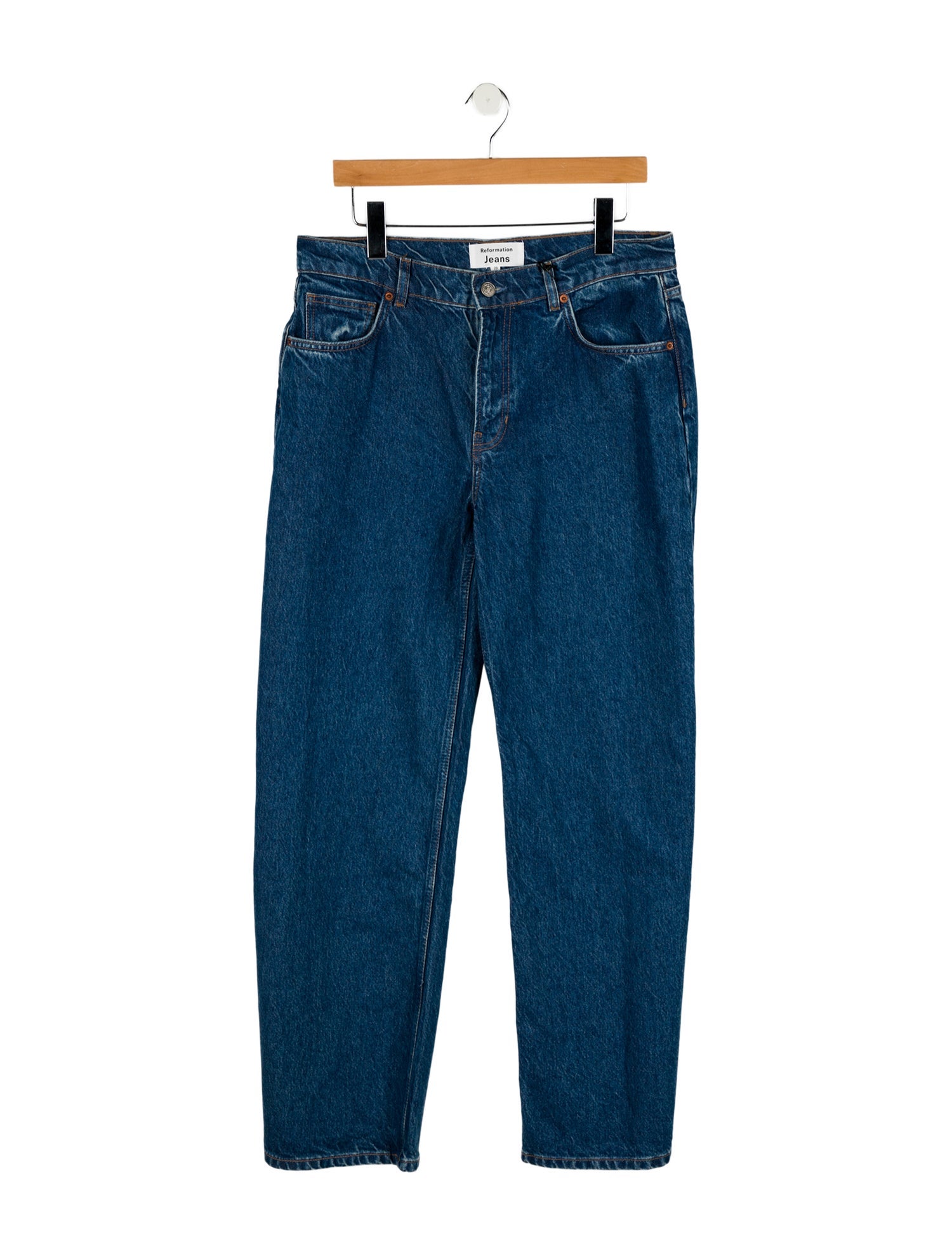 Reformation Mid-Rise Wide Leg Jeans w/ Tags