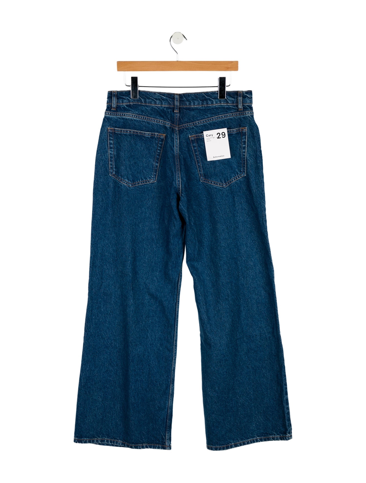 Reformation Mid-Rise Wide Leg Jeans w/ Tags