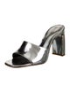Reformation Patent Leather Cutout Accent Slides