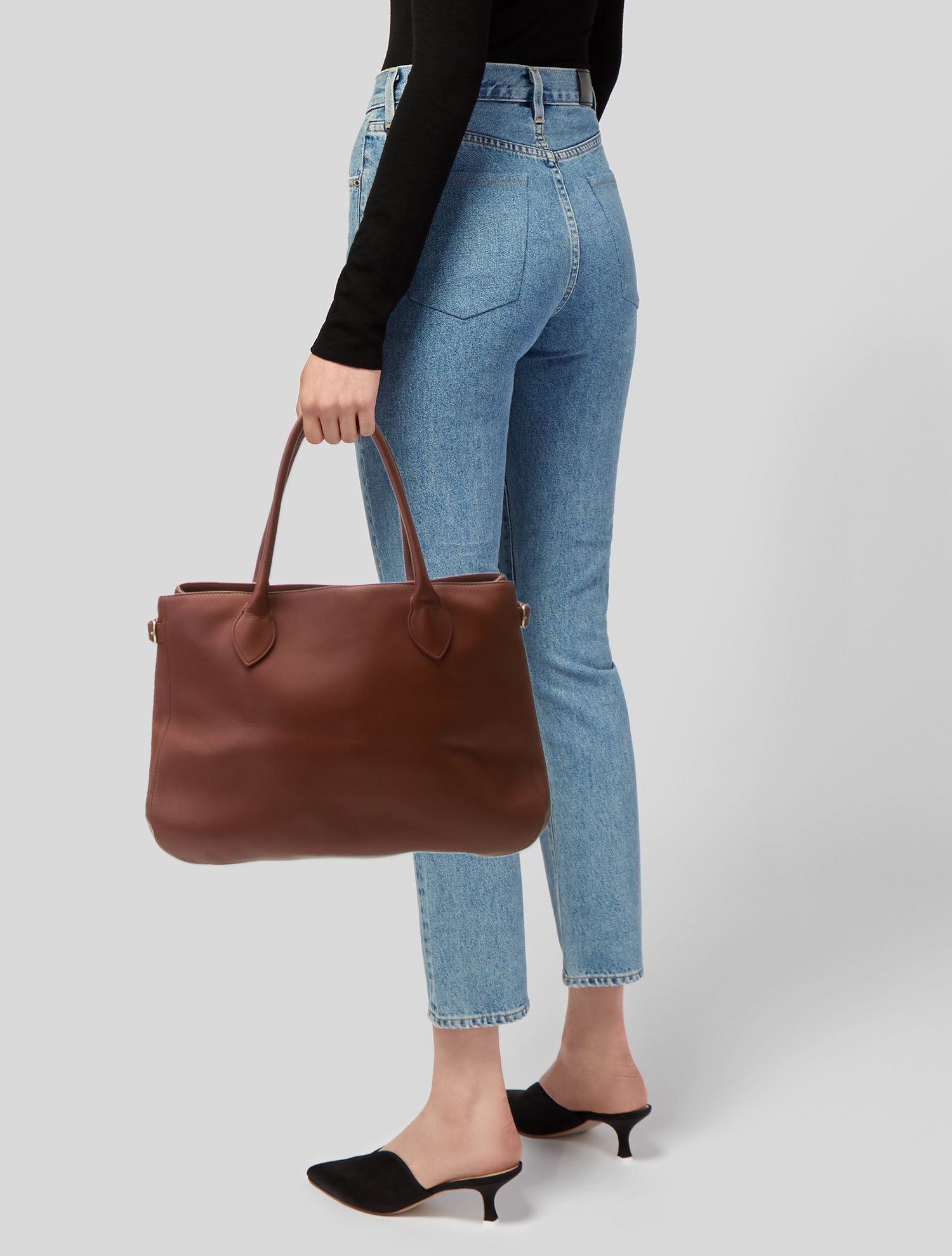 Reformation Leather Tote