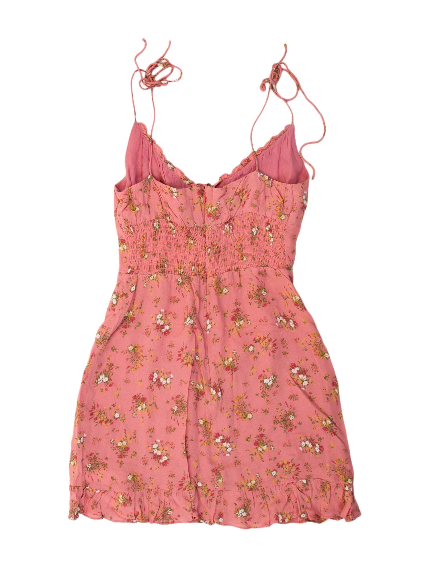 Reformation Floral Print Mini Dress