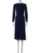 Reformation Crew Neck Midi Length Dress