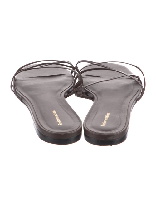 Reformation Leather Slides