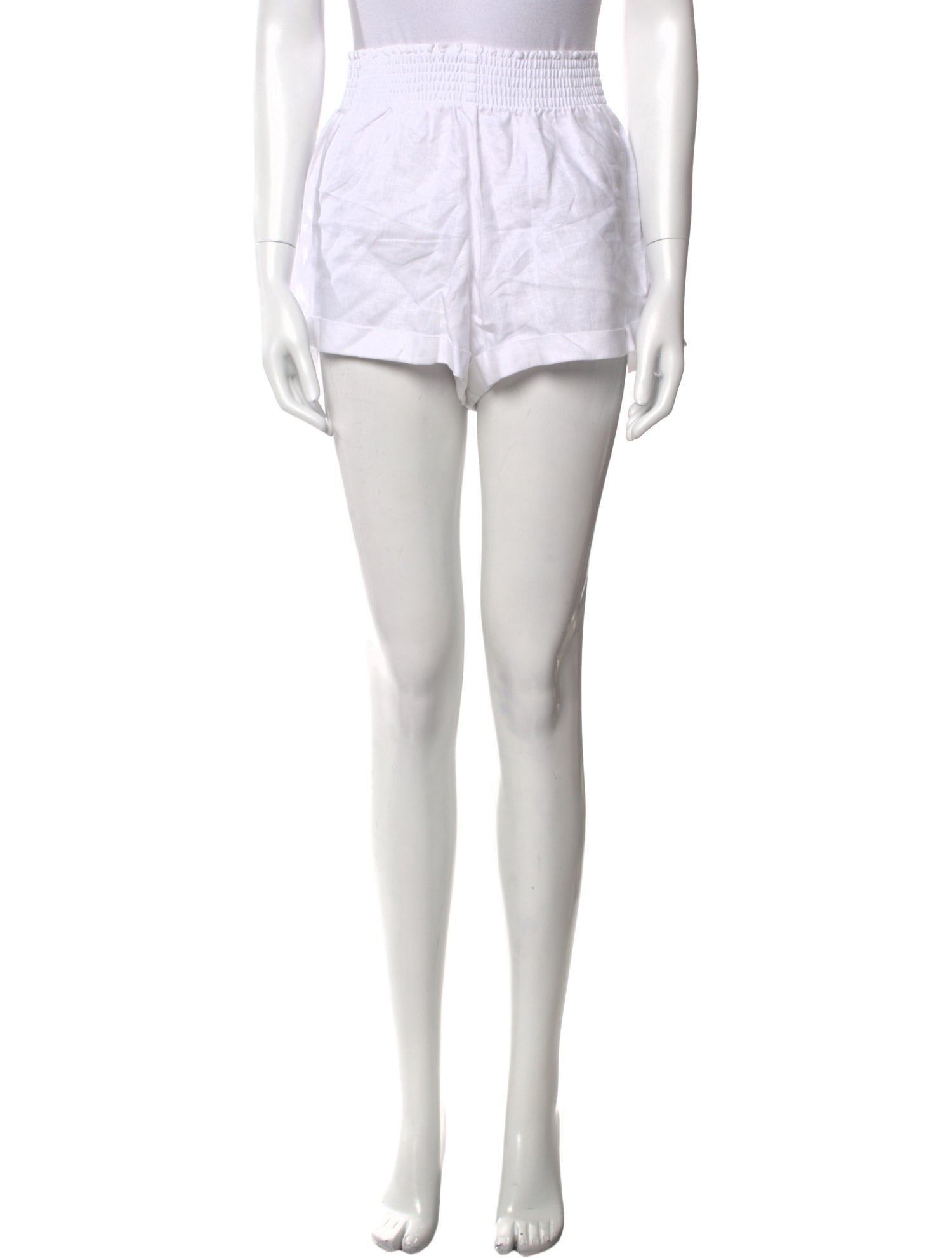 Reformation Linen Mini Shorts