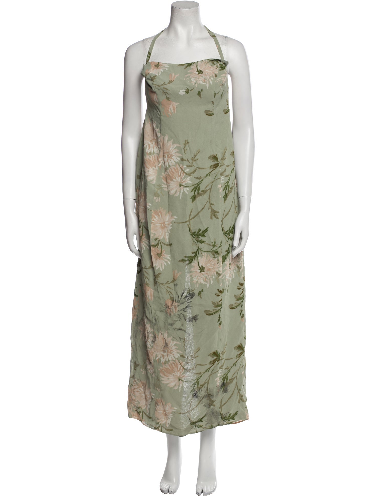 Reformation Floral Print Long Dress