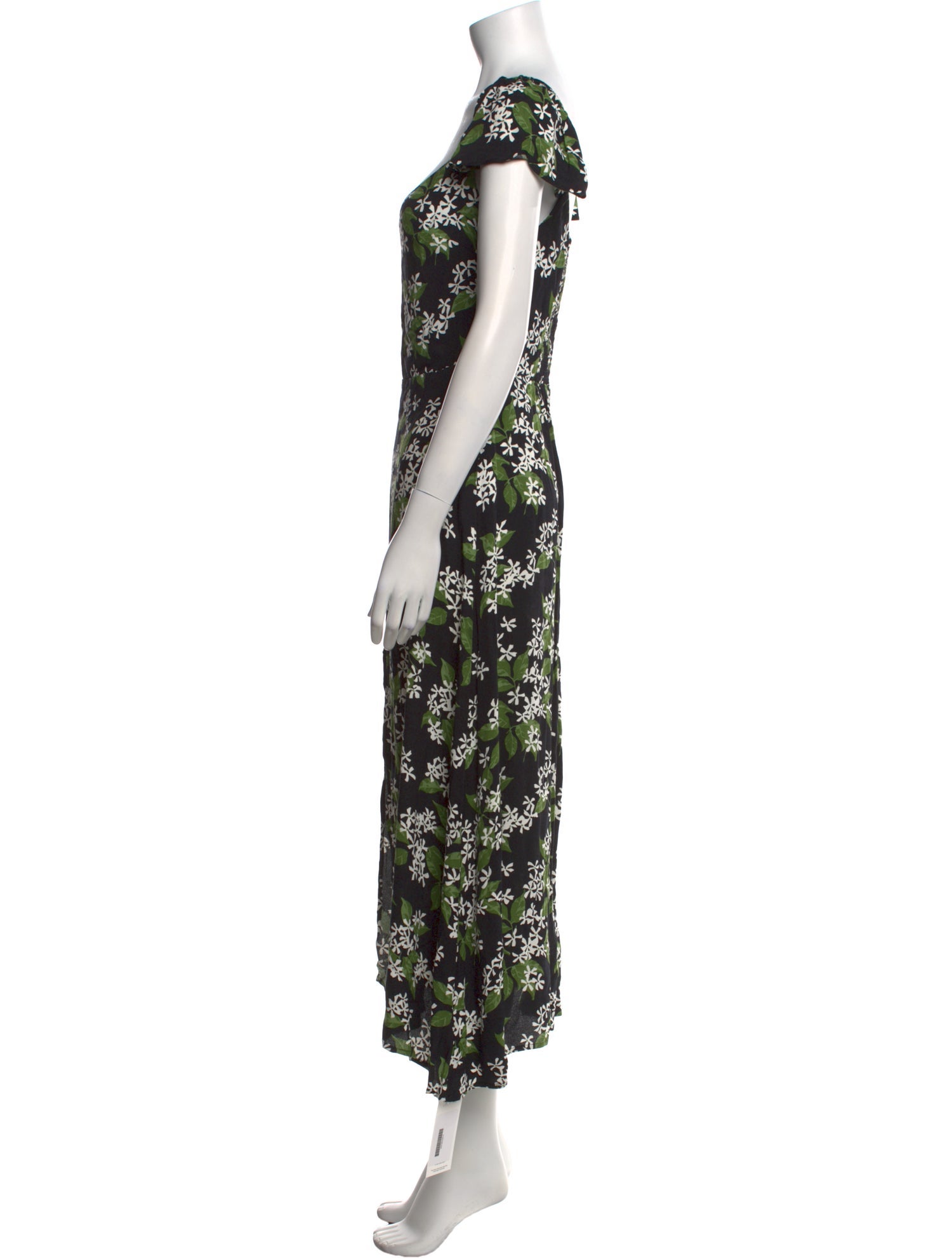 Reformation Floral Print Long Dress