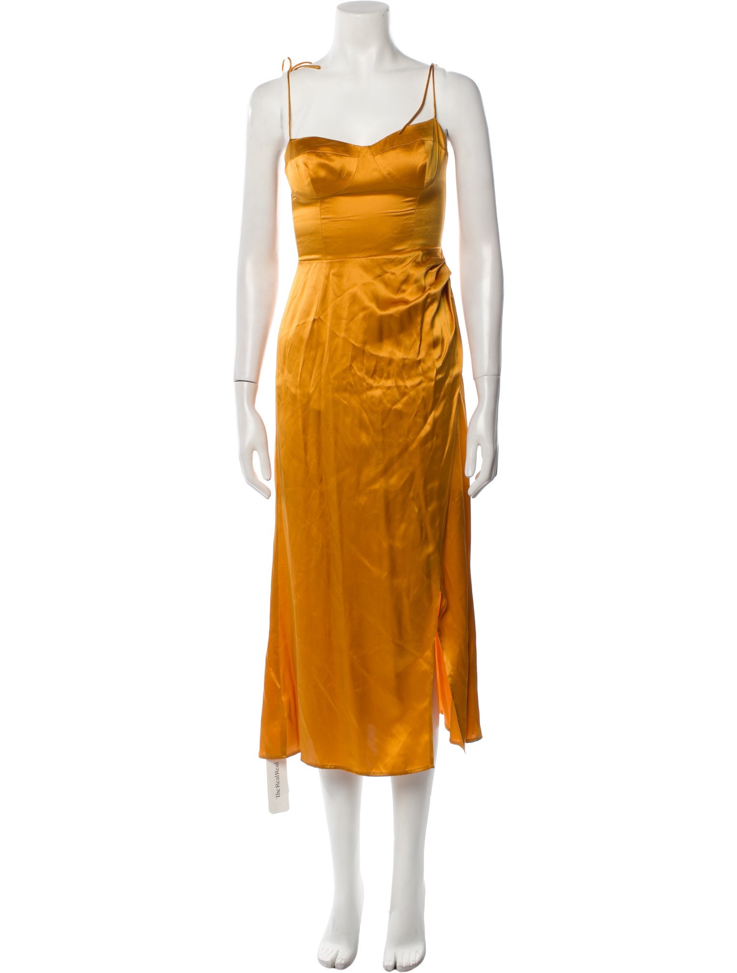 Reformation Silk Midi Length Dress