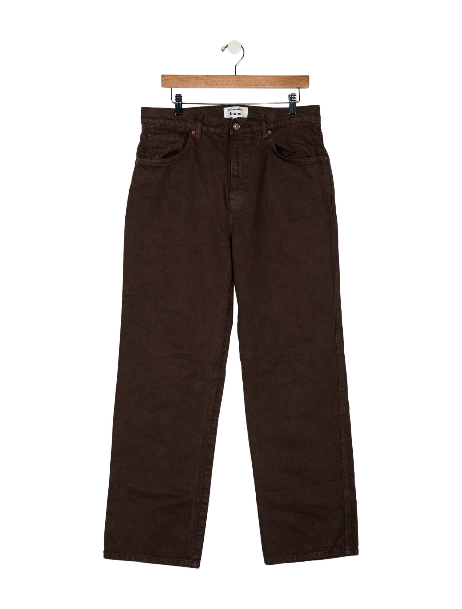 Reformation High-Rise Wide Leg Jeans