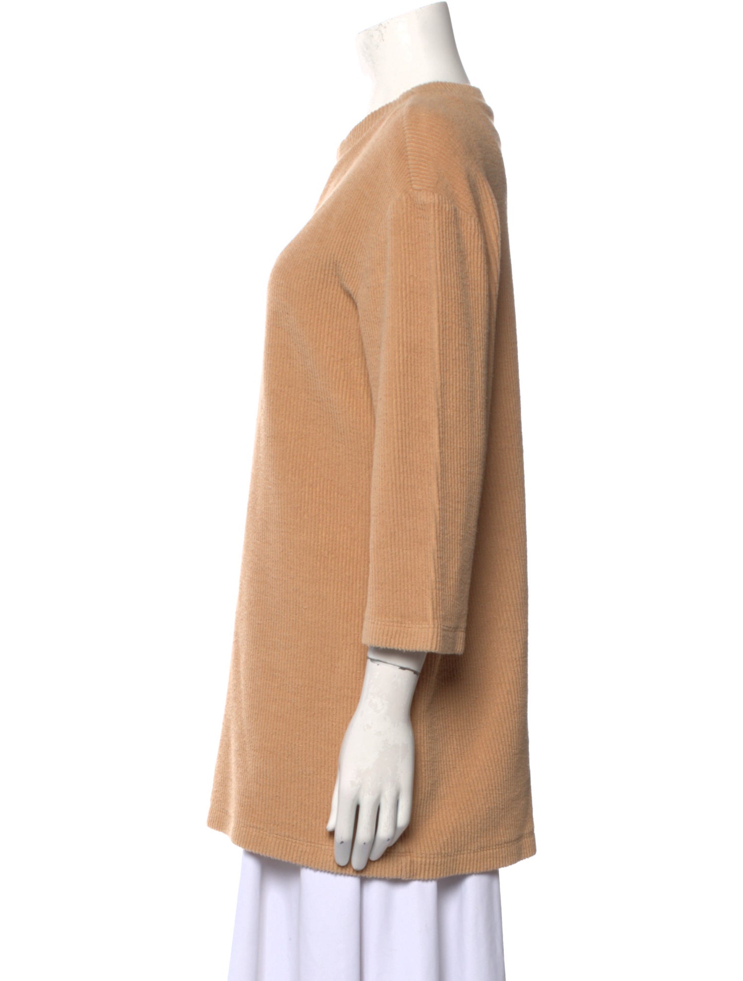 Reformation Crew Neck Three-Quarter Sleeve Tunic