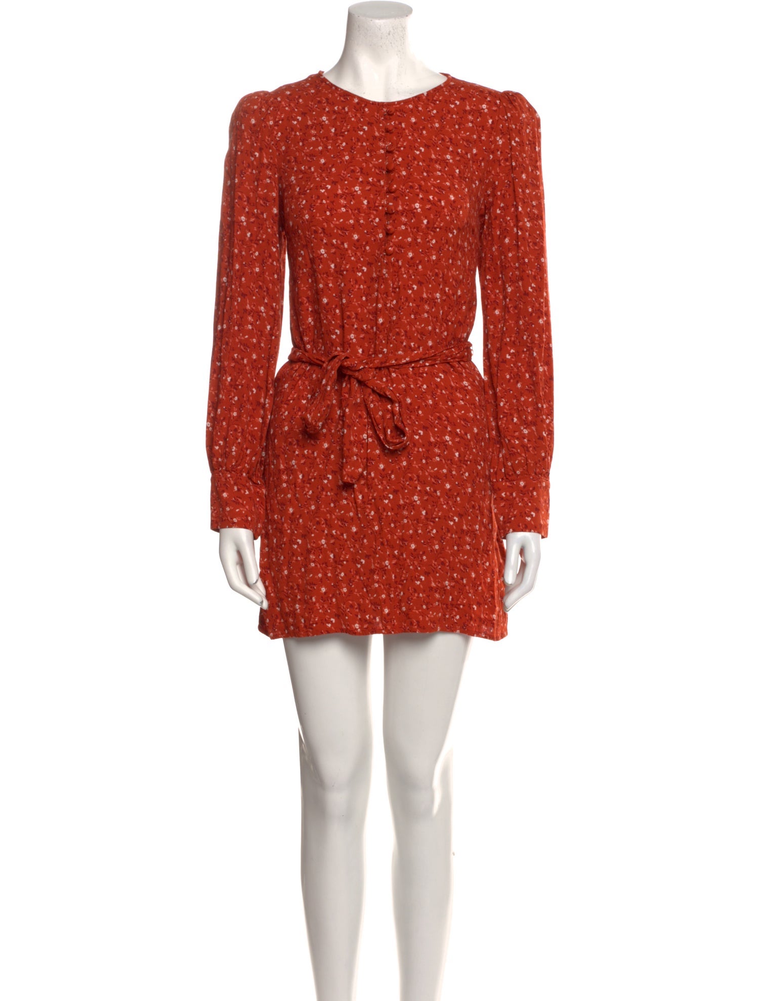 Reformation Printed Mini Dress