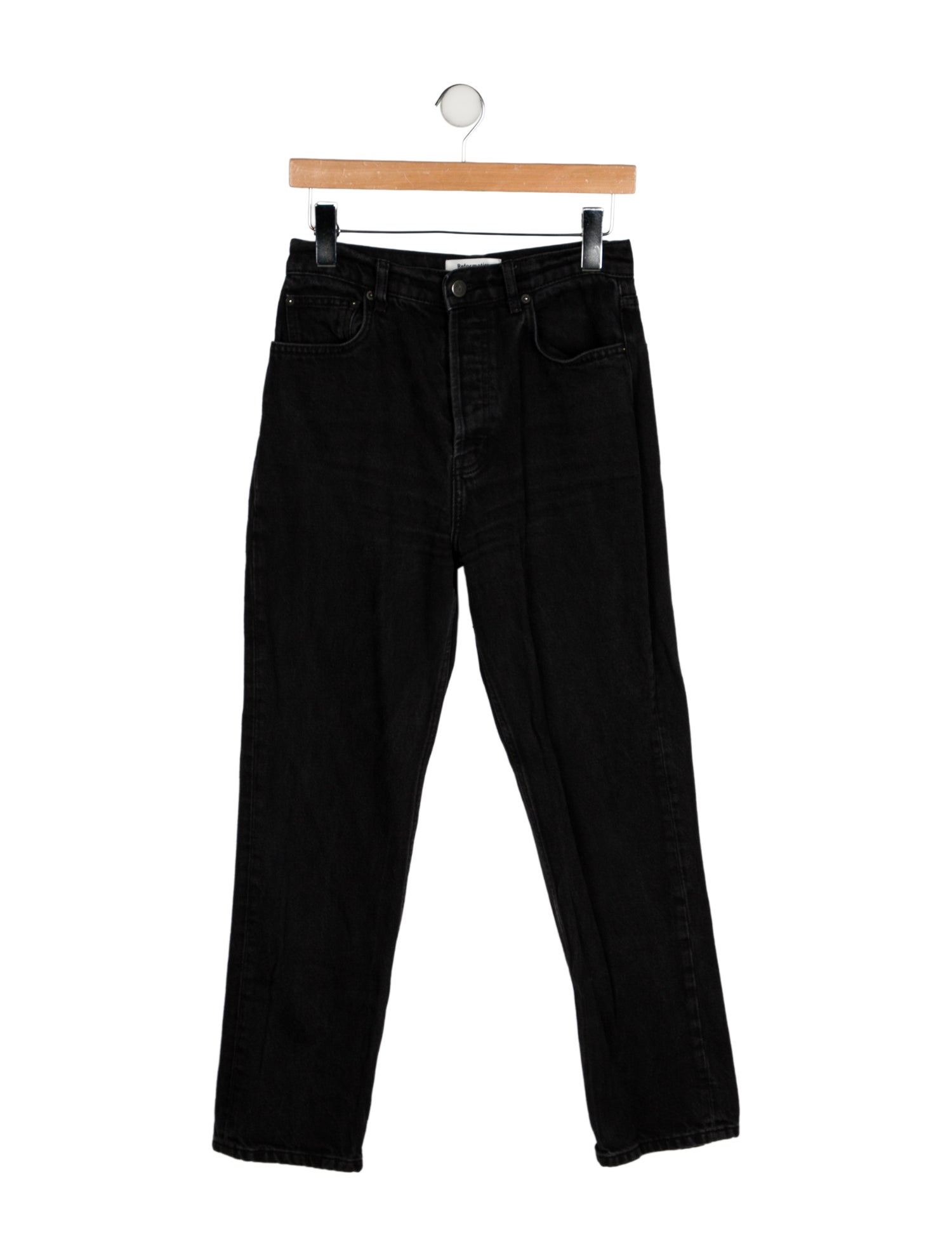 Reformation High-Rise Straight Leg Jeans