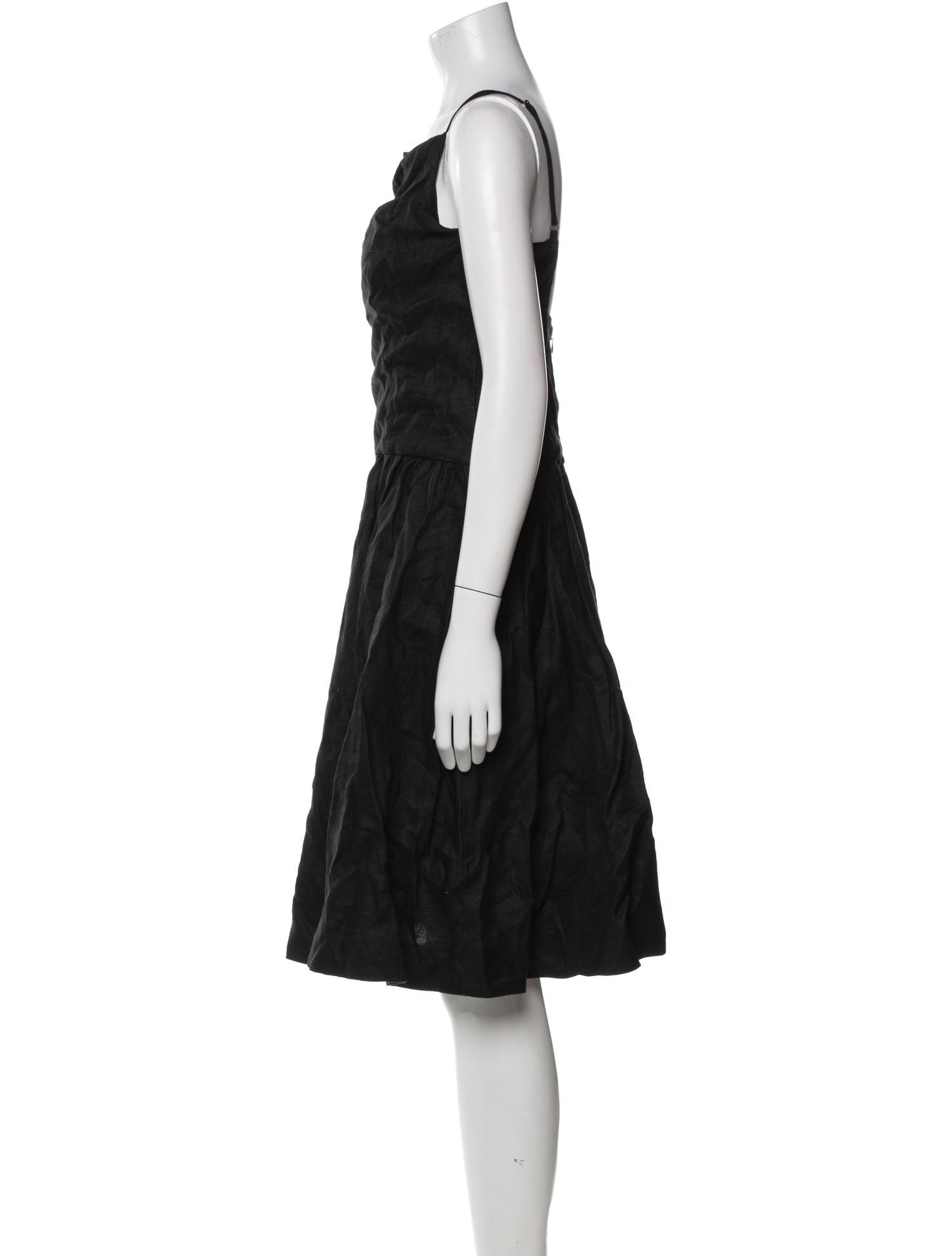 Reformation Linen Knee-Length Dress