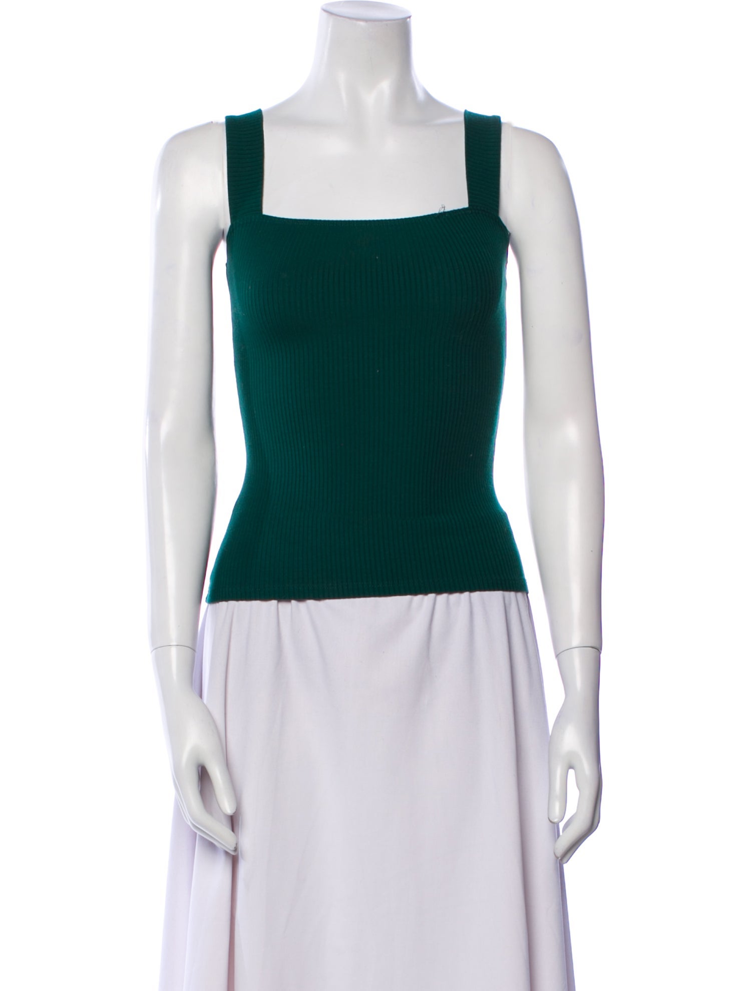 Reformation Square Neckline Sleeveless Top