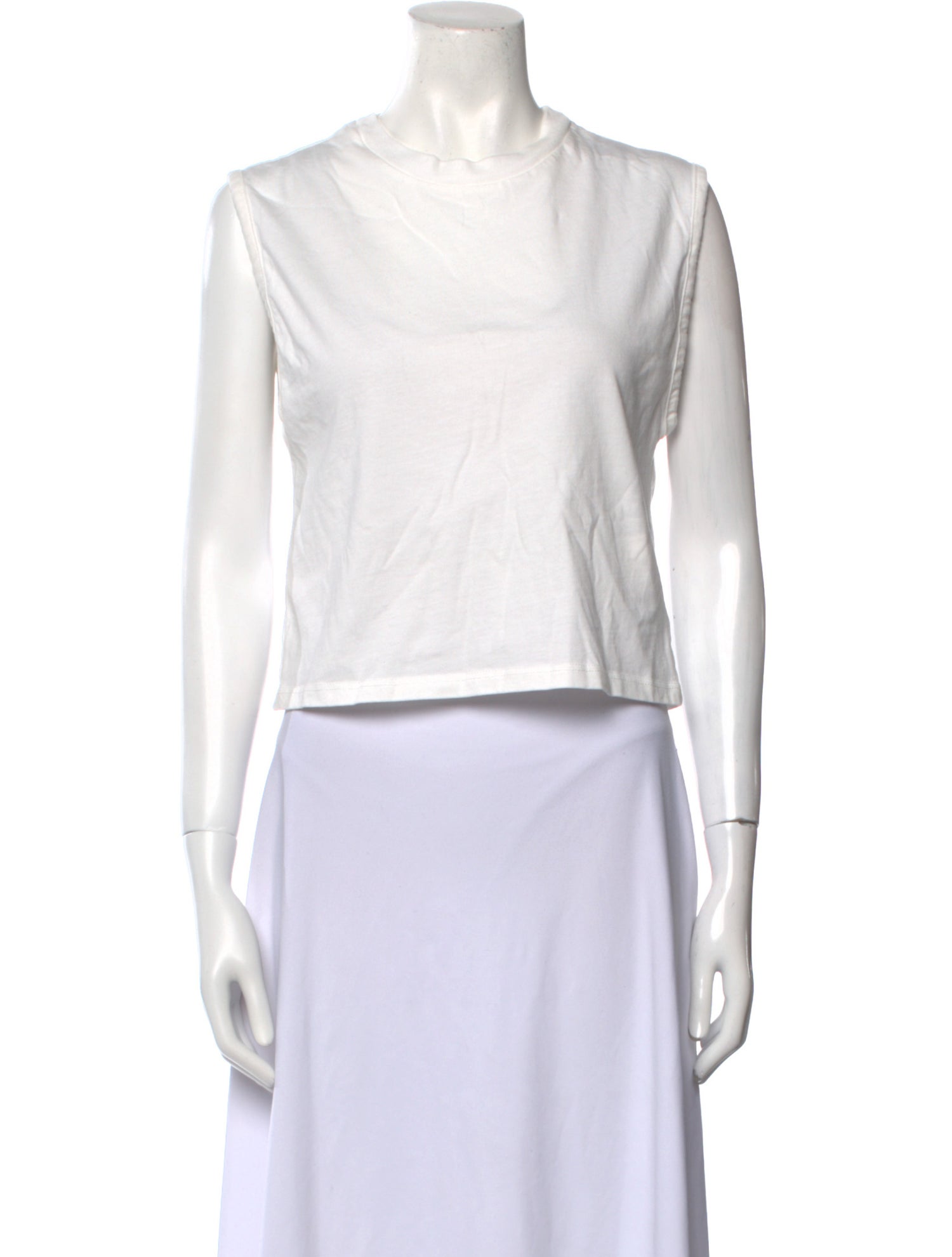 Reformation Cowl Neck Sleeveless Crop Top