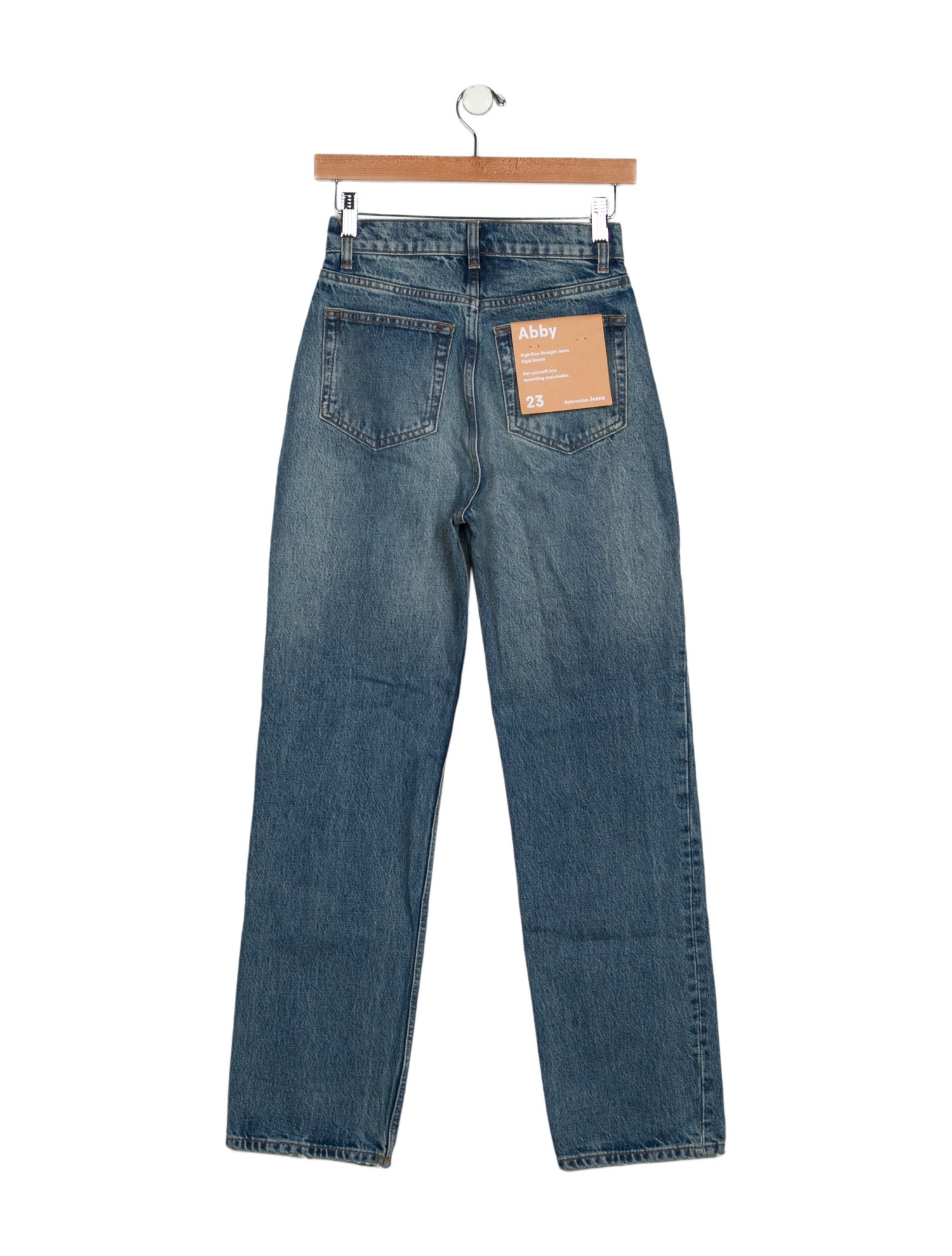 Reformation High-Rise Straight Leg Jeans w/ Tags