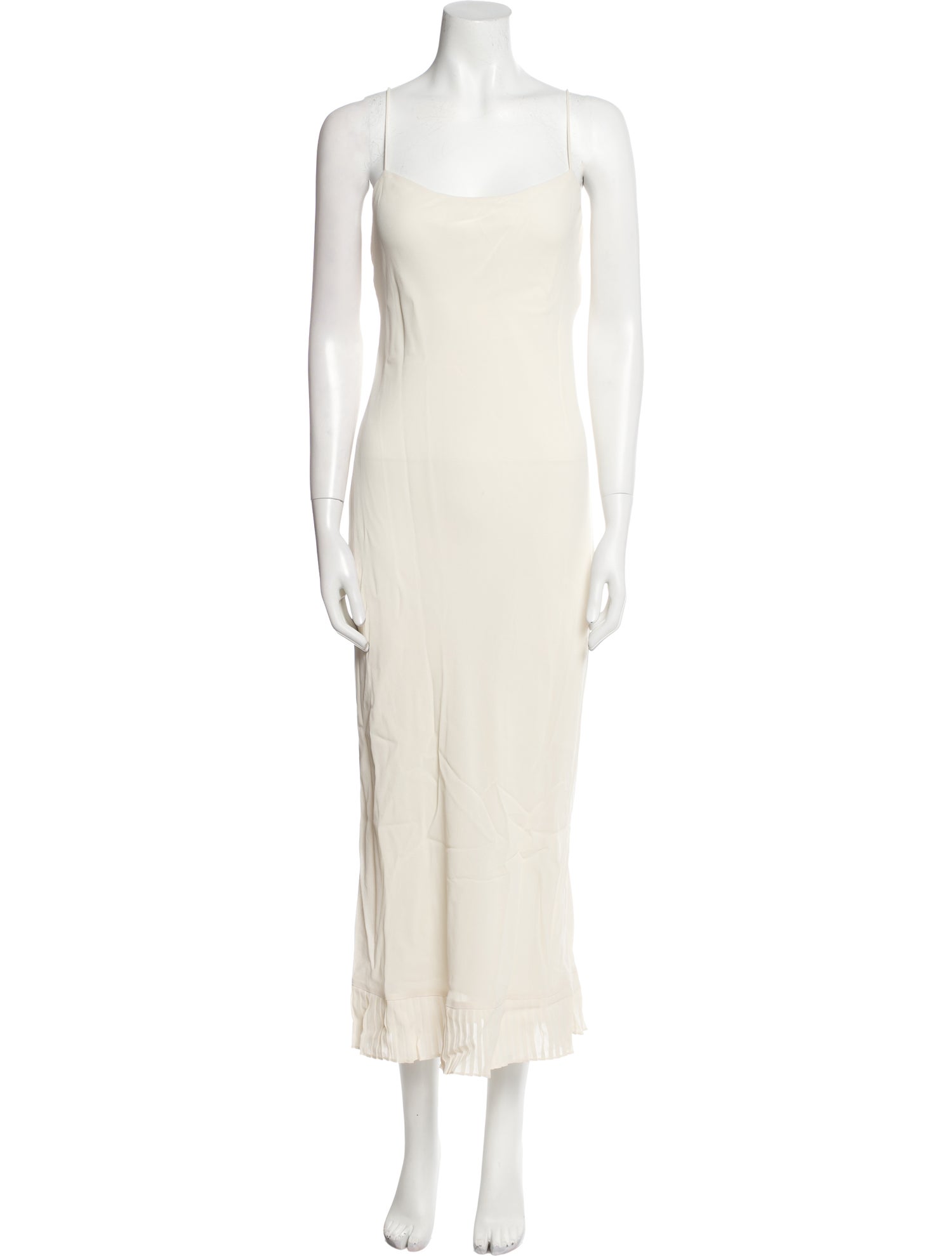 Reformation Square Neckline Long Dress