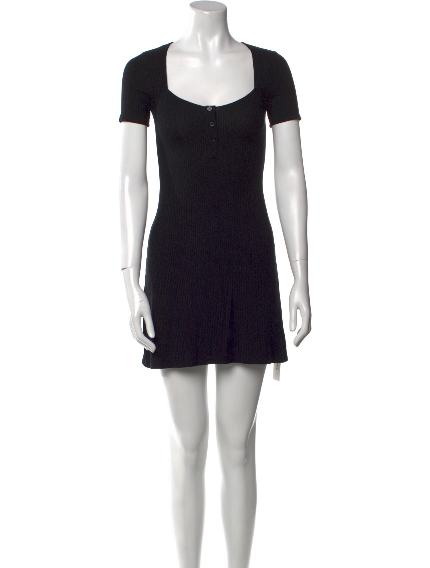 Reformation Scoop Neck Mini Dress