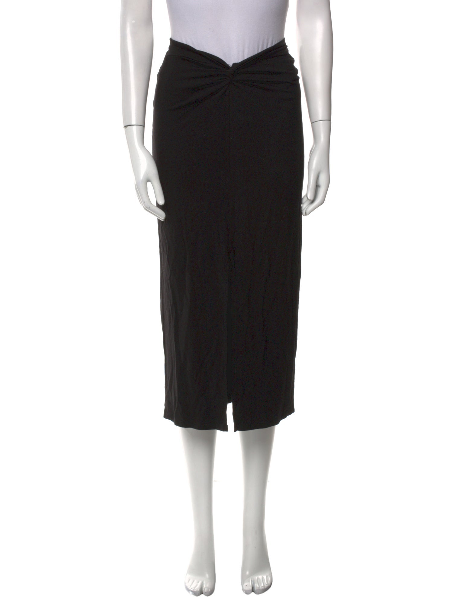 Reformation Ruffle Embellishment Midi Length Skirt