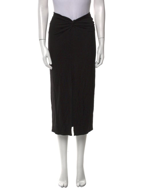 Reformation Ruffle Embellishment Midi Length Skirt